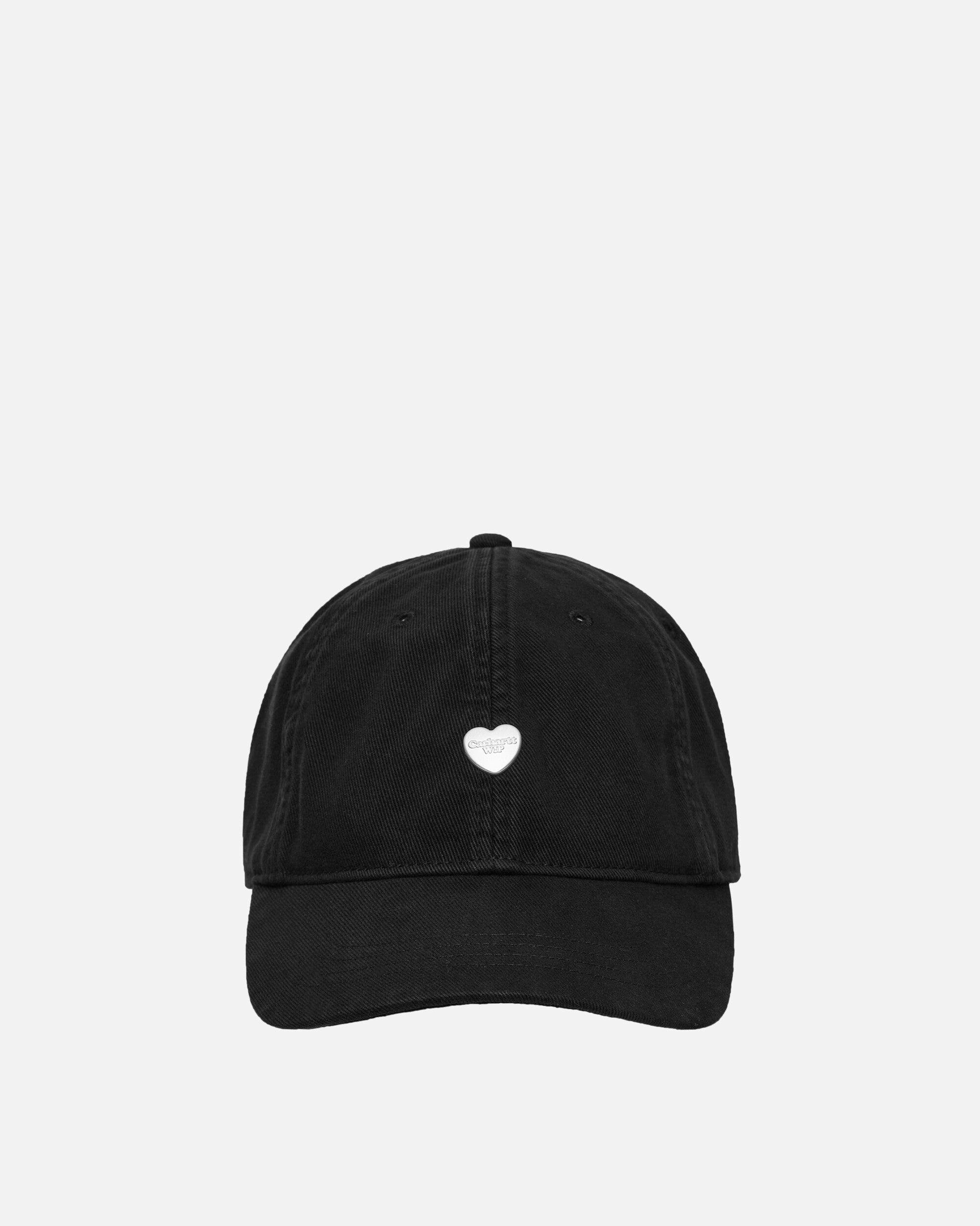 Heart Metal Cap Black