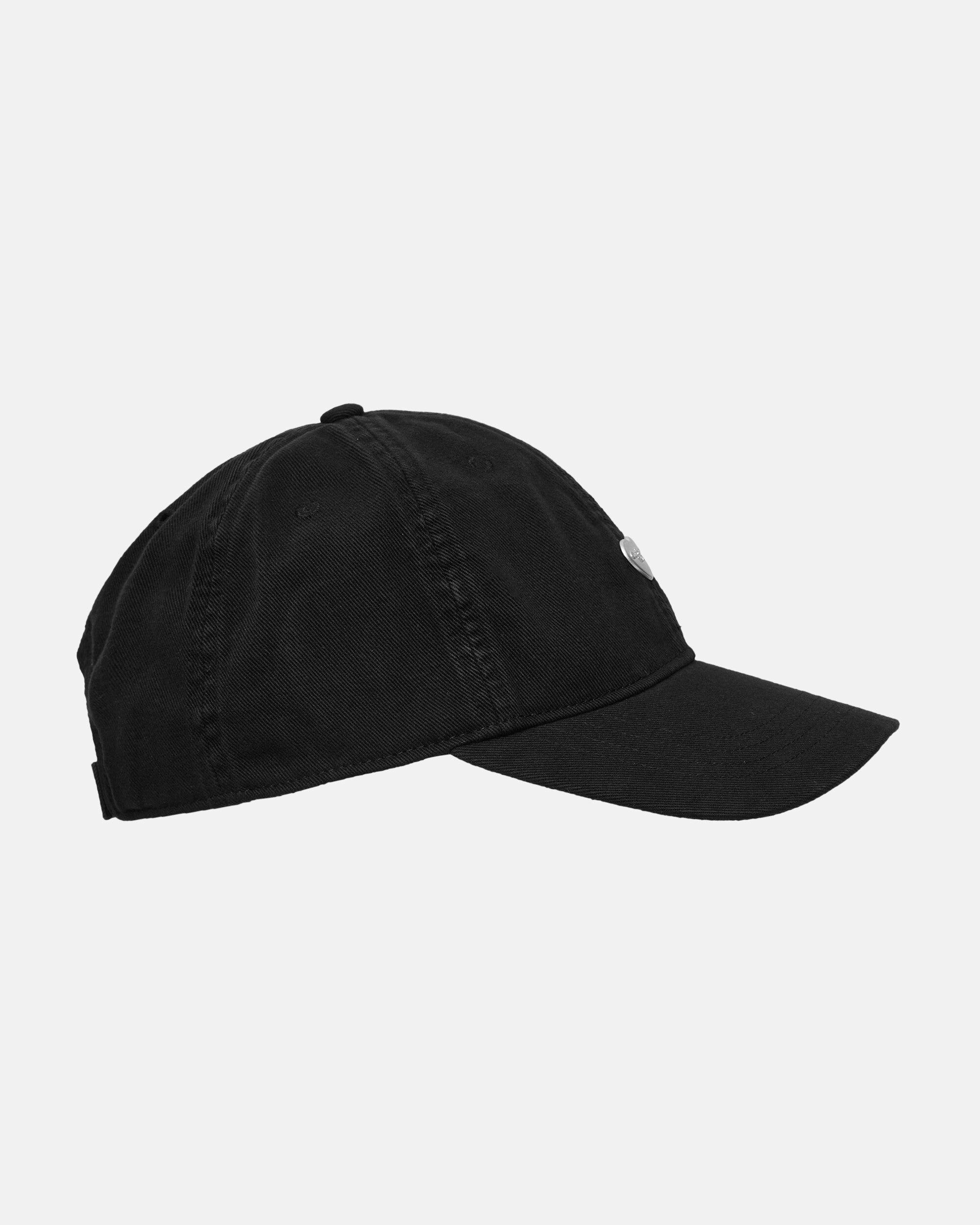 Heart Metal Cap Black