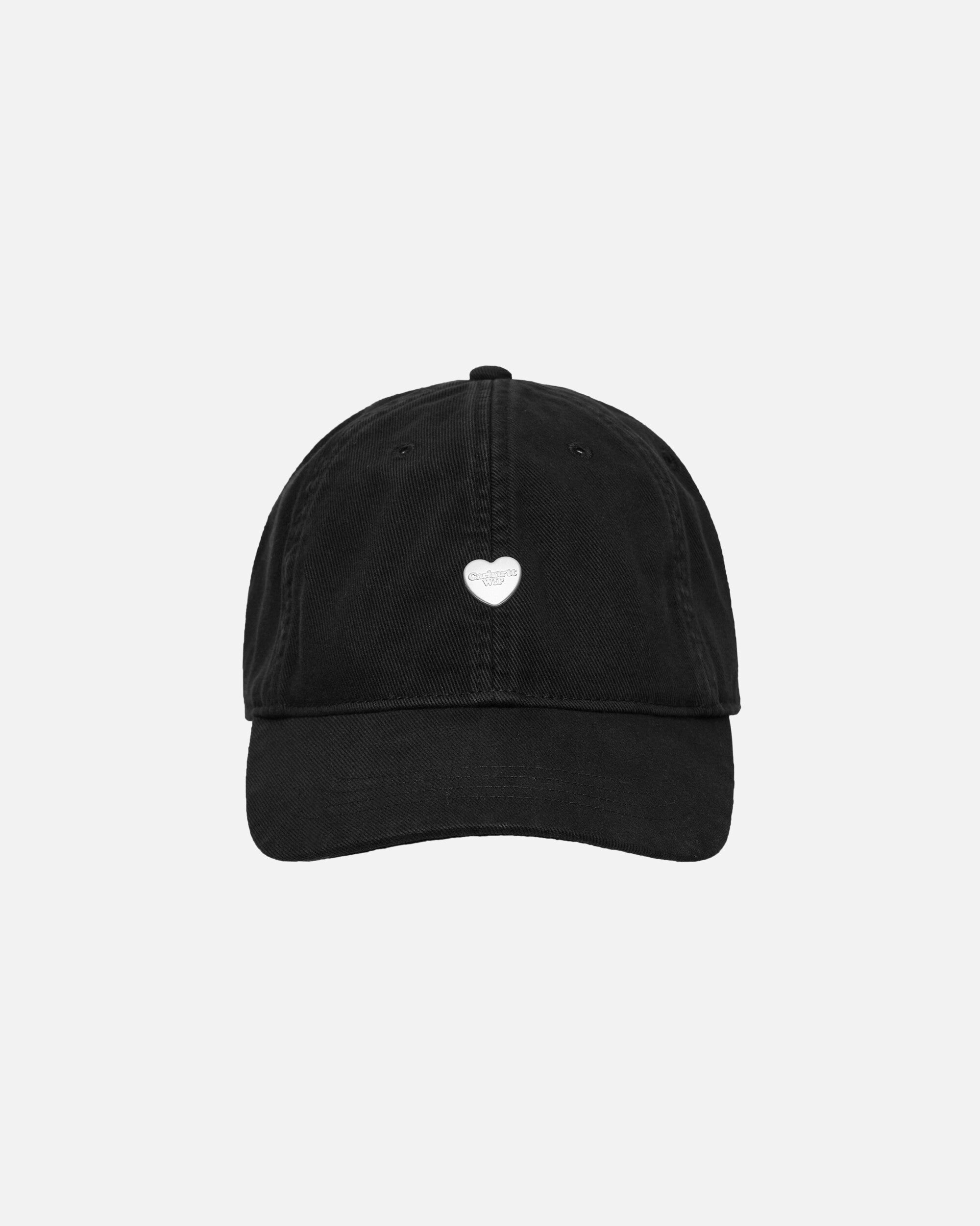 Heart Metal Cap Black