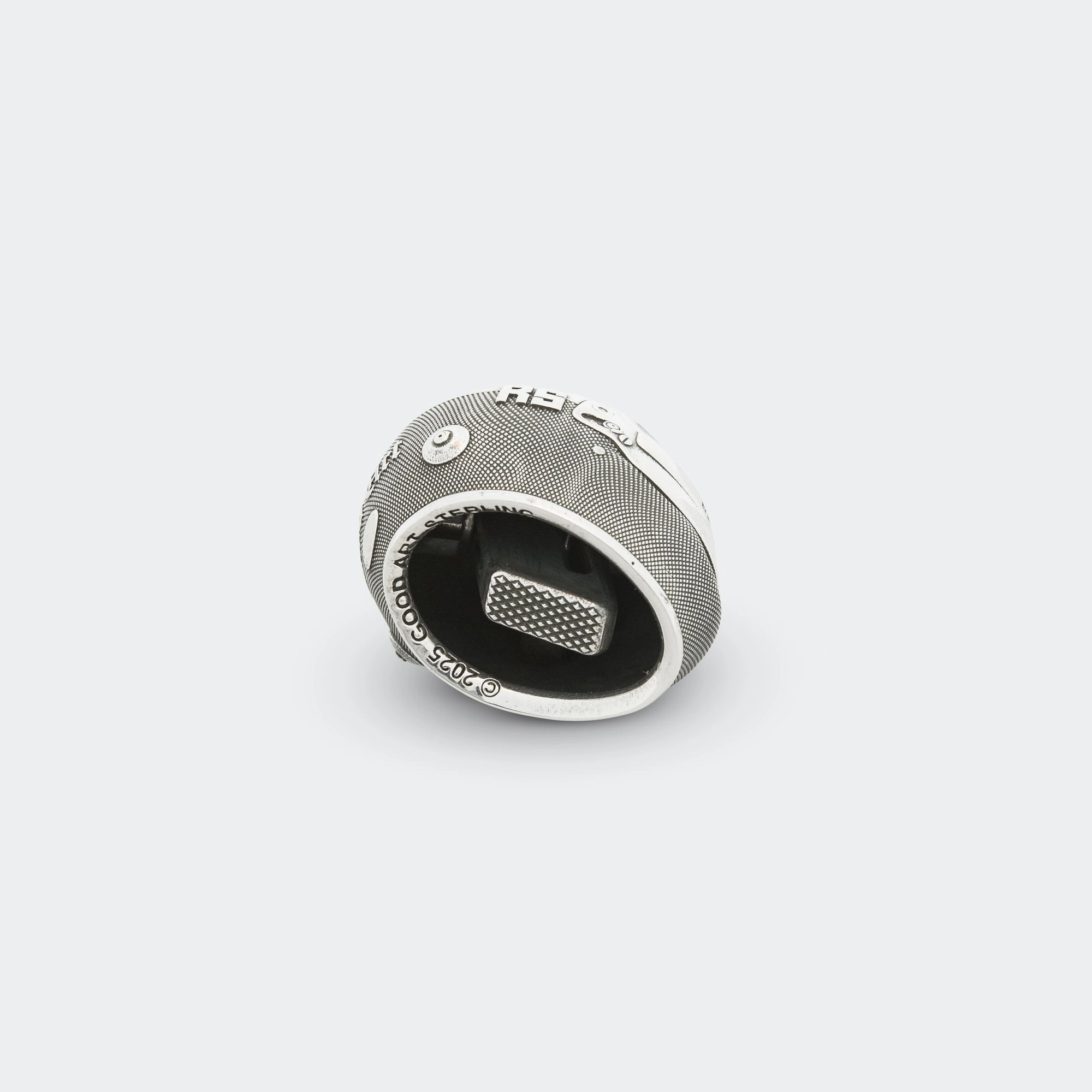 Helmet Pendant x Race Service - 925 Silver