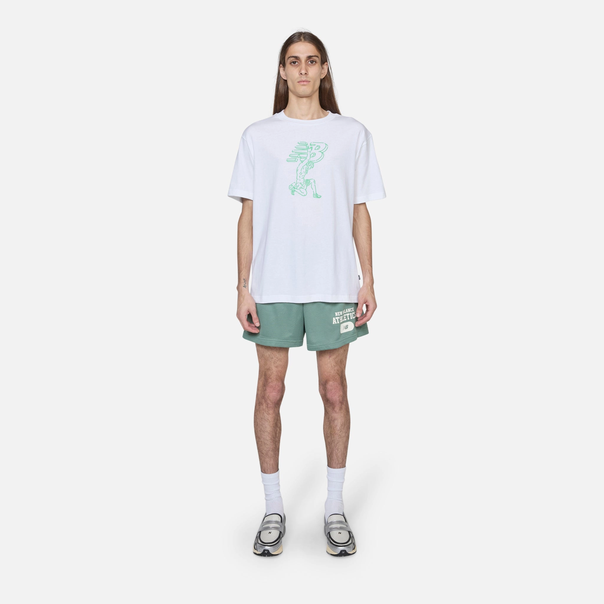 Heritage Mesh Graphic Short 5 Dream State