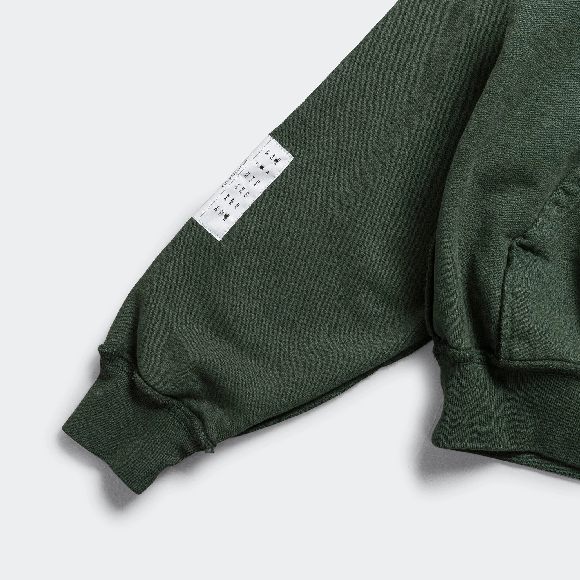 Hooded Sweatshirt x Race Service - British Racing Green