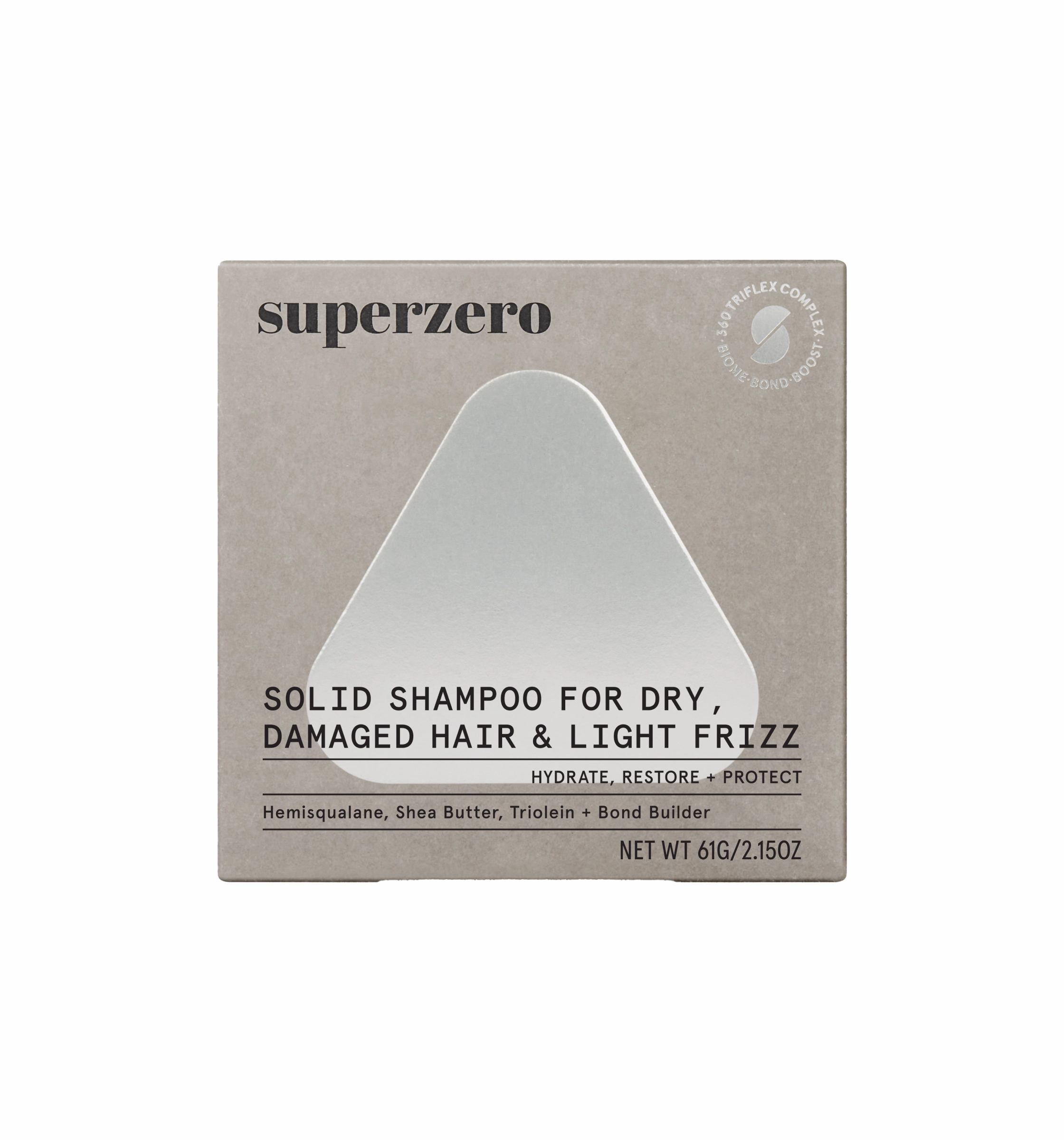 Hydrating Repair Shampoo Bar for Dry. Damaged Hair & Light Frizz