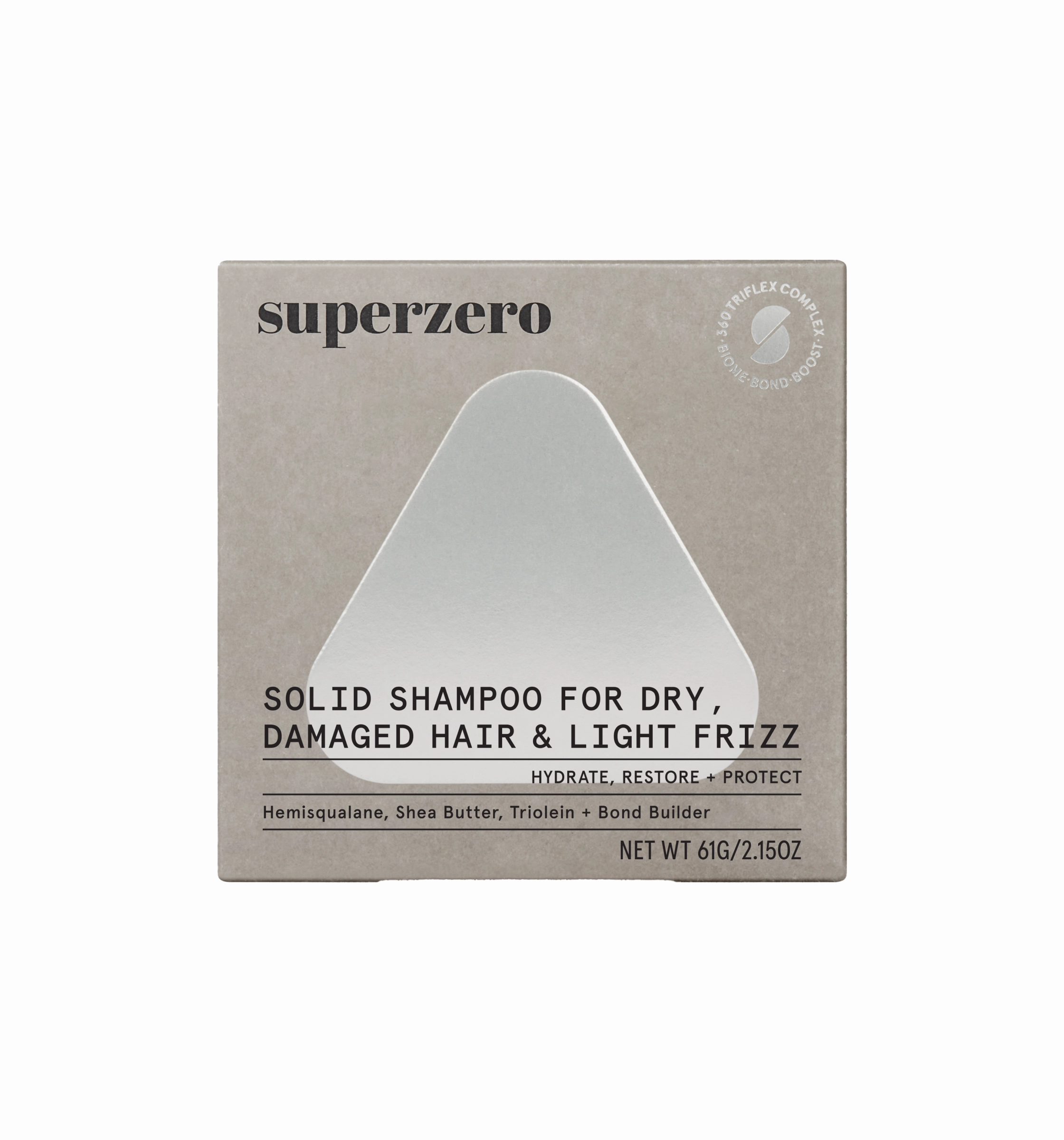 Hydrating Repair Shampoo Bar for Dry. Damaged Hair & Light Frizz