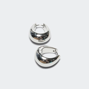 Ice Hoops Medium - 925 Silver