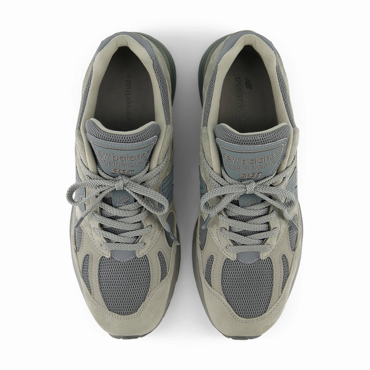 in UK   thisisneverthat 991v2 'Grey'