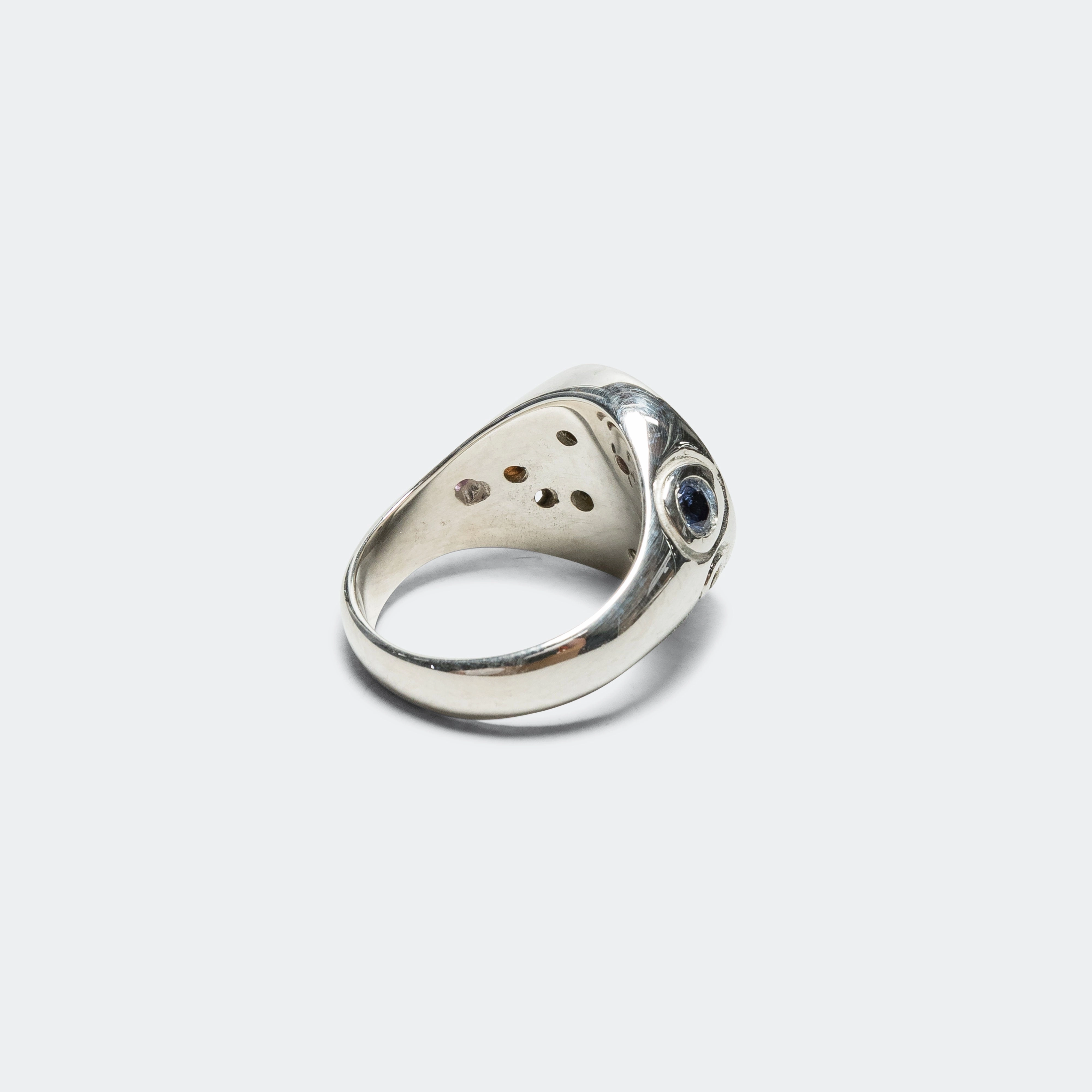 Infinite Life Signet Ring - Multi/925 Silver