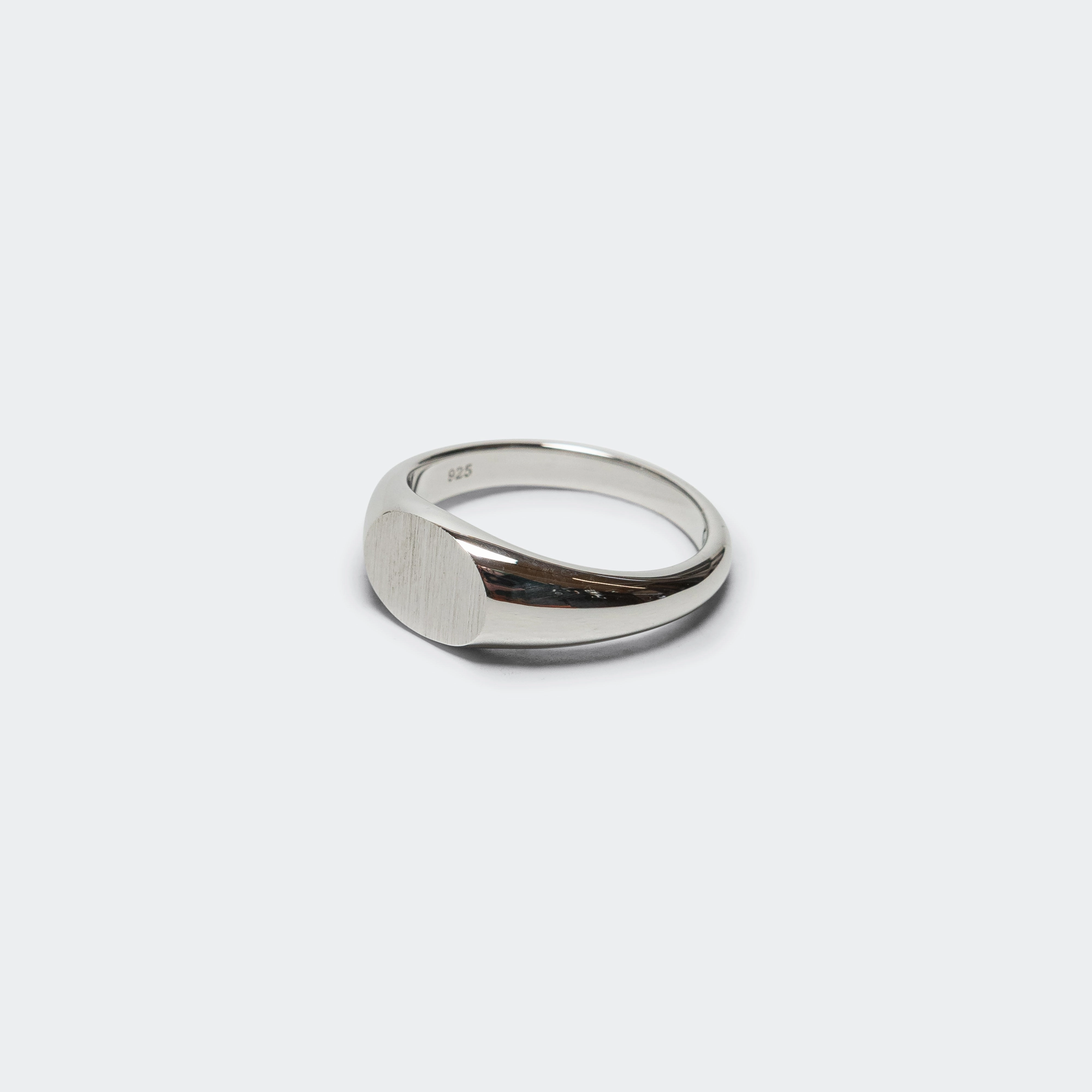 Joe Ring Satin - 925 Silver