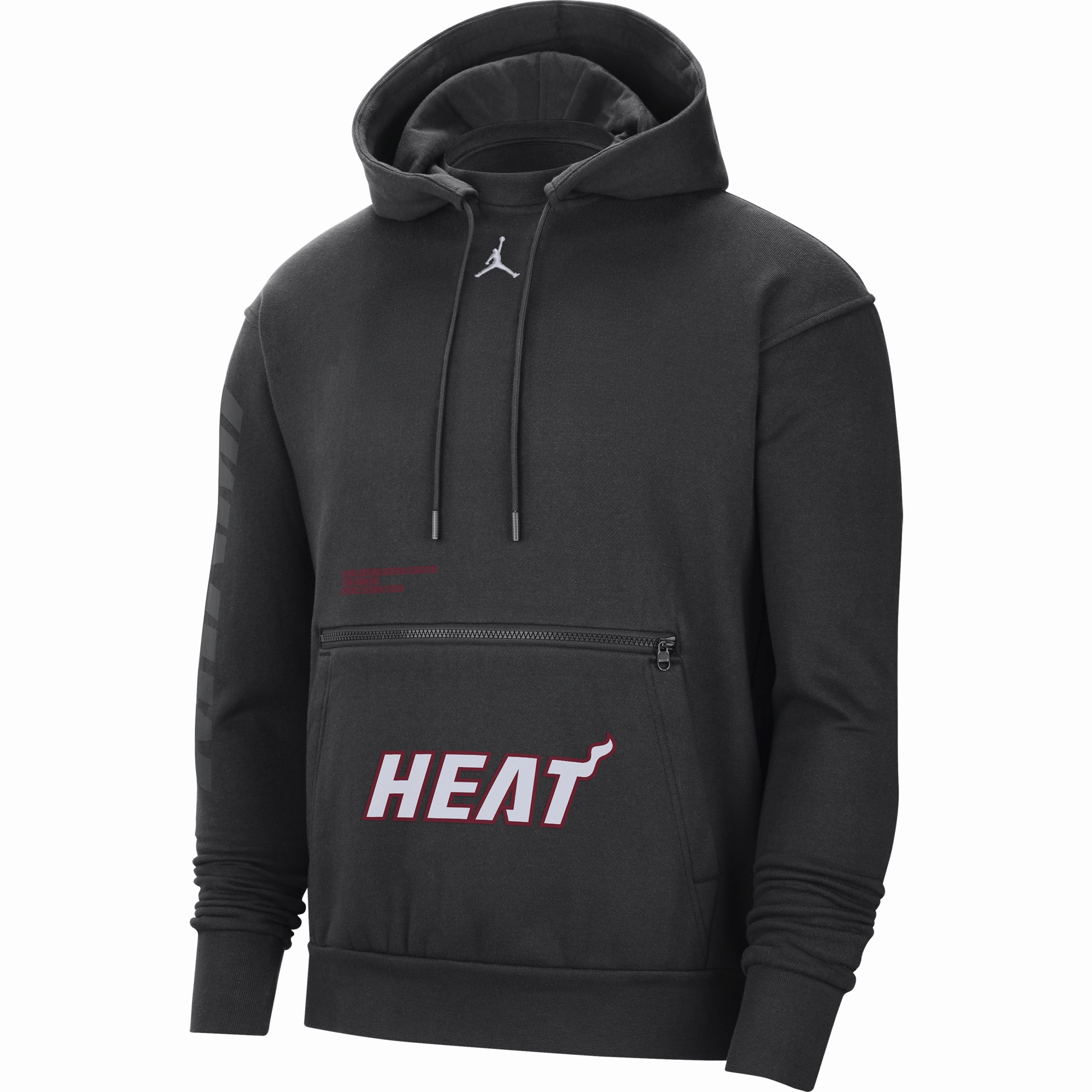 Jordan Brand Miami HEAT Courtside Statement Edition Pullover Hoodie