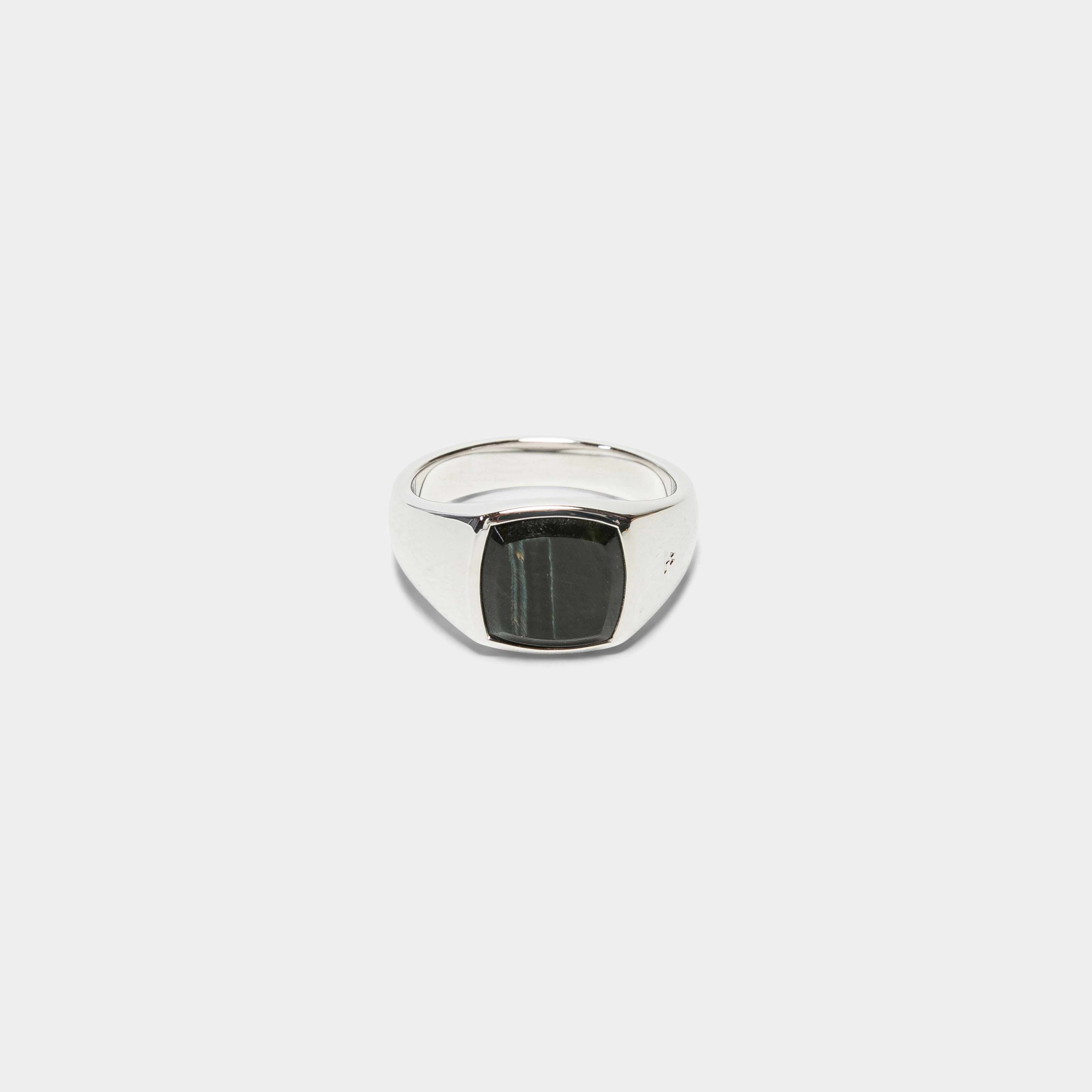 Kay Ring Blue Hawk Eye - 925 Silver