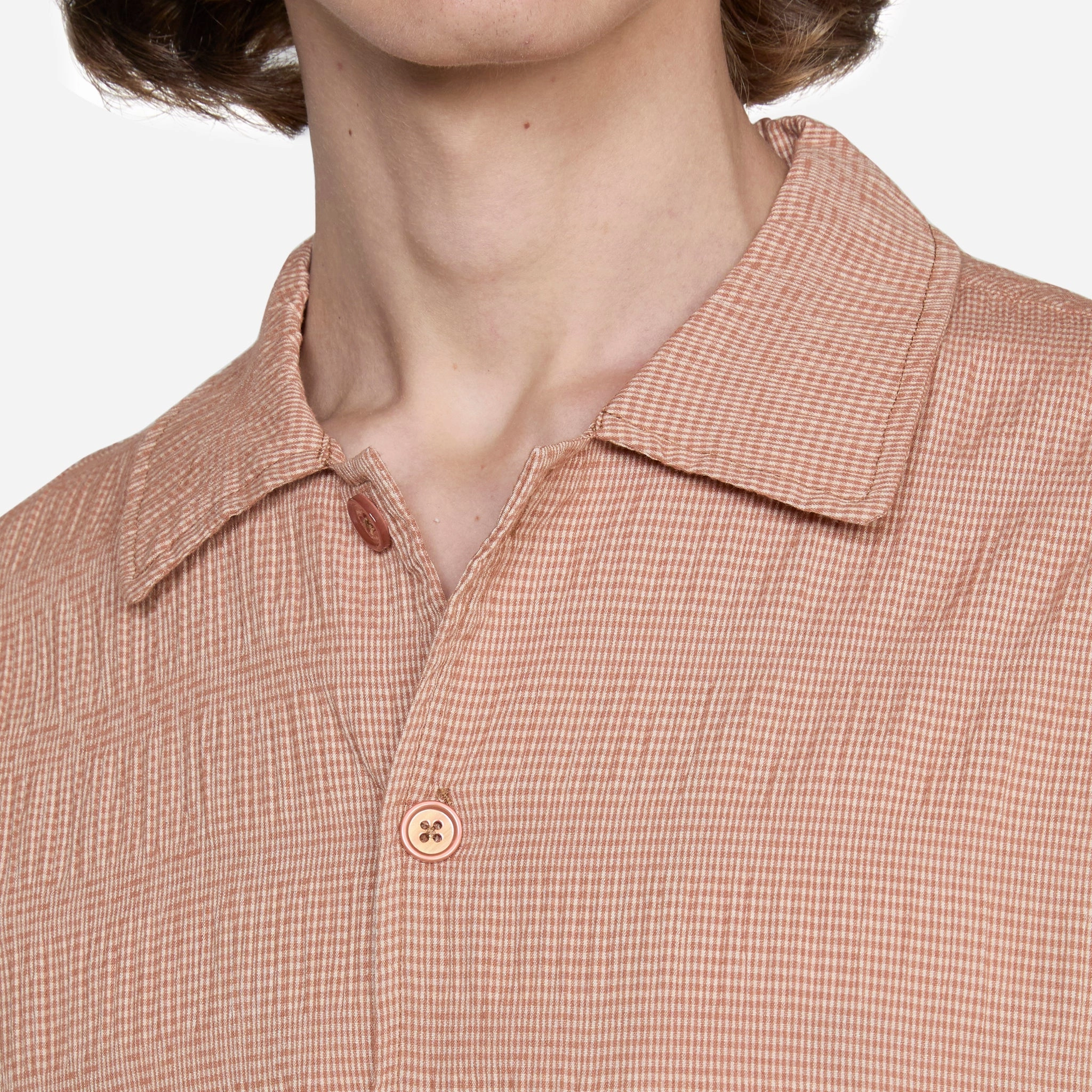 Kendalls Shirt Clay Plaid