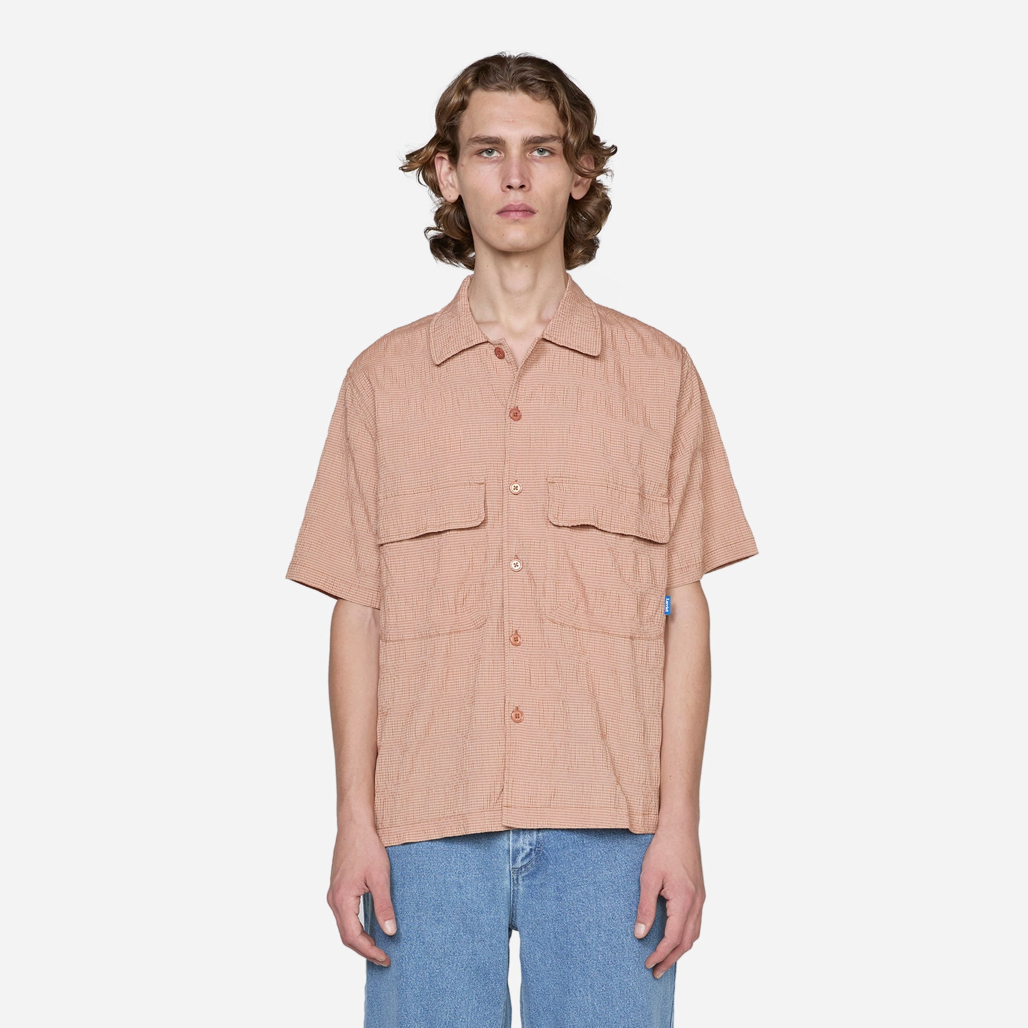 Kendalls Shirt Clay Plaid