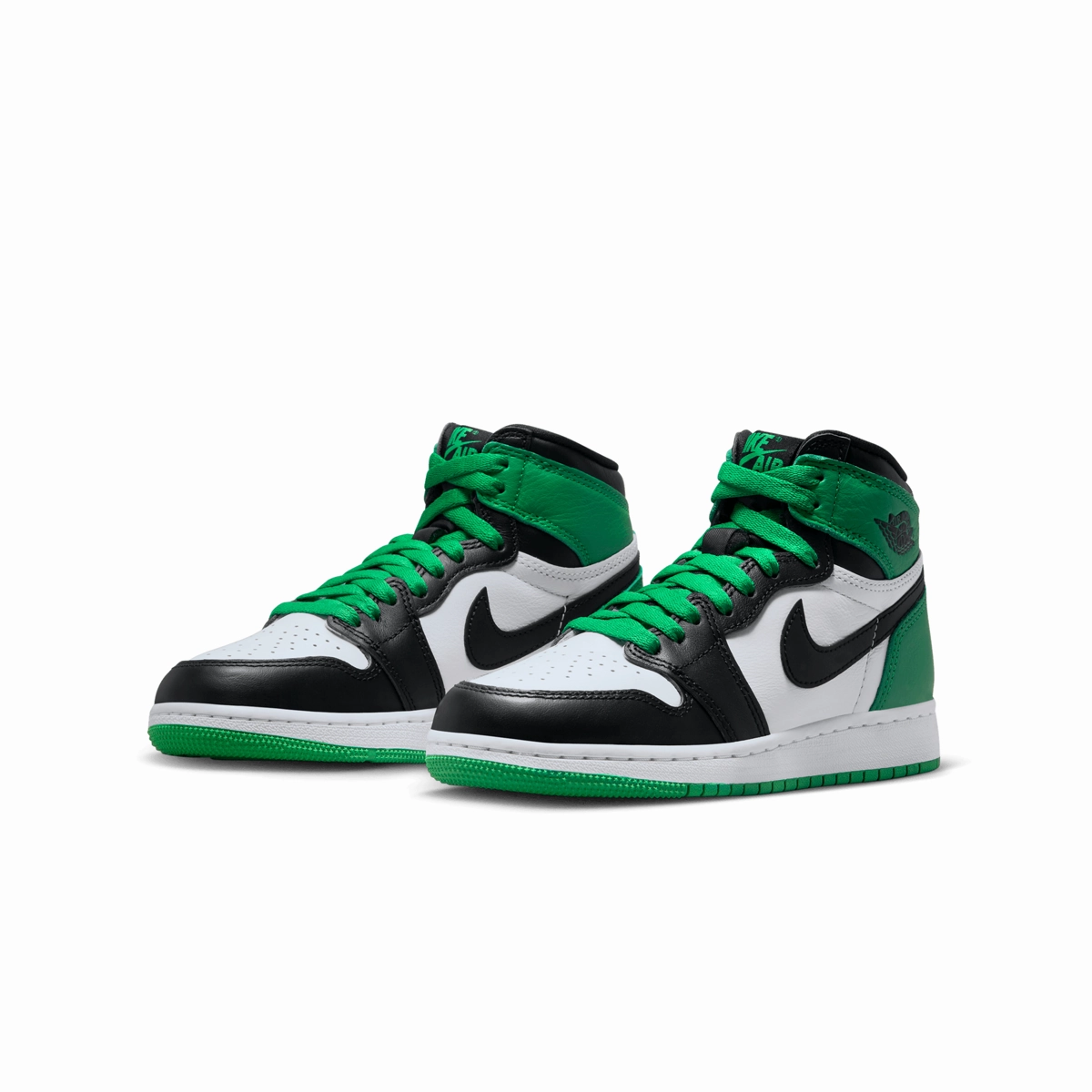 Kid's Air Jordan 1 Retro High OG 'Lucky Green'