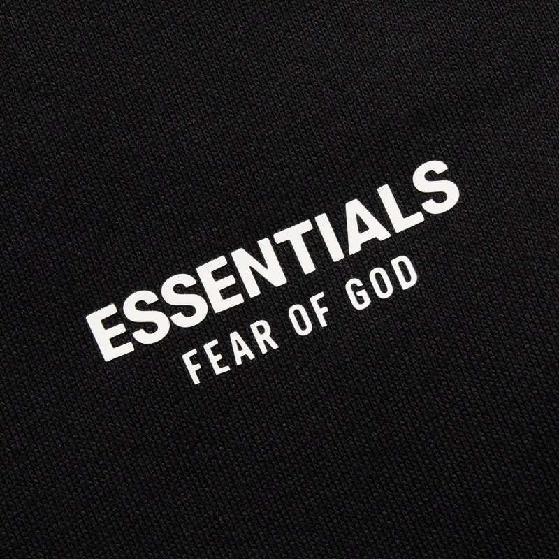 Kids Fear Of God Essentials Fleece Crewneck - Black
