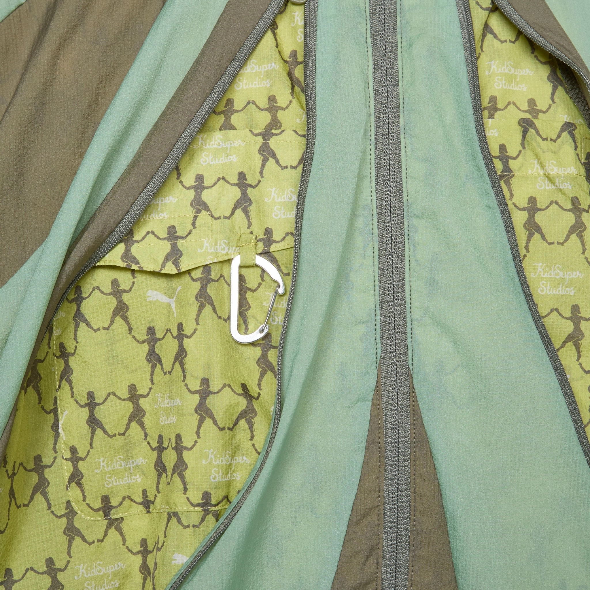 KIDSUPER x Windbreaker Dusty Green