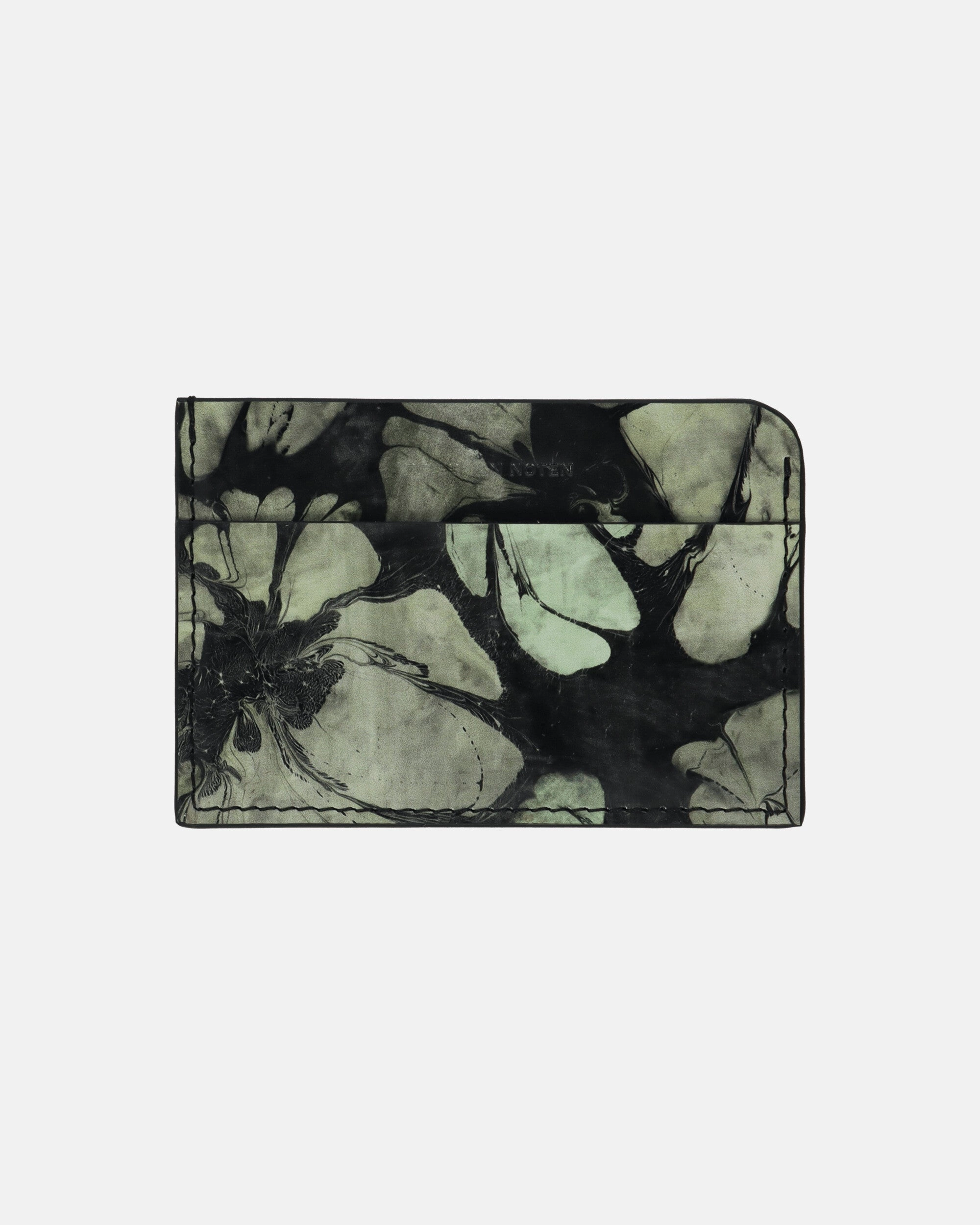 Leather Cardholder Green