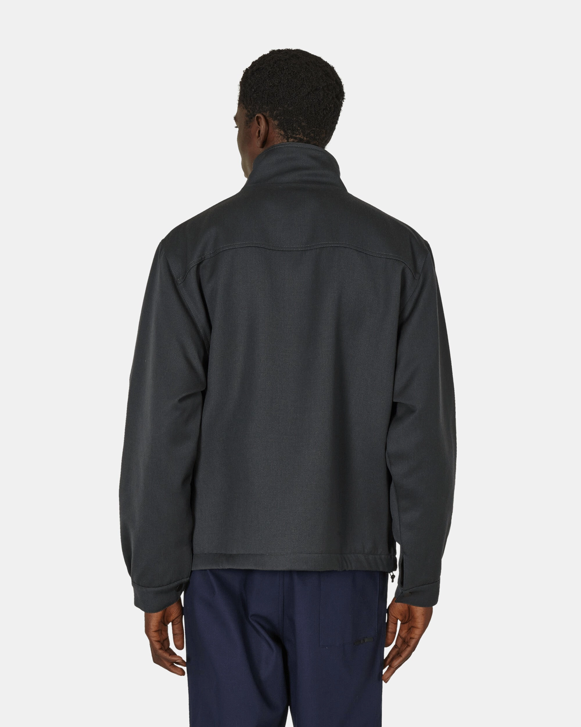 Lined Polartec® Wool Jacket Coal Grey