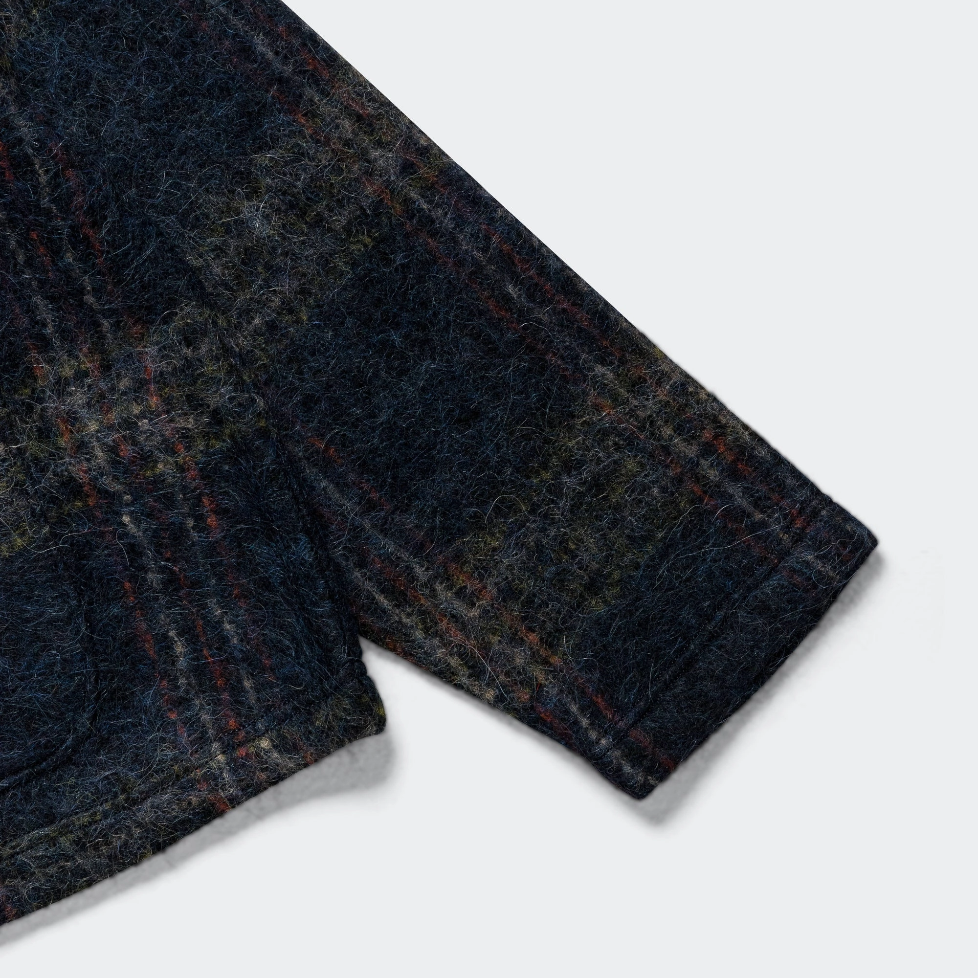 Liner Jacket - Dark Navy Plaid