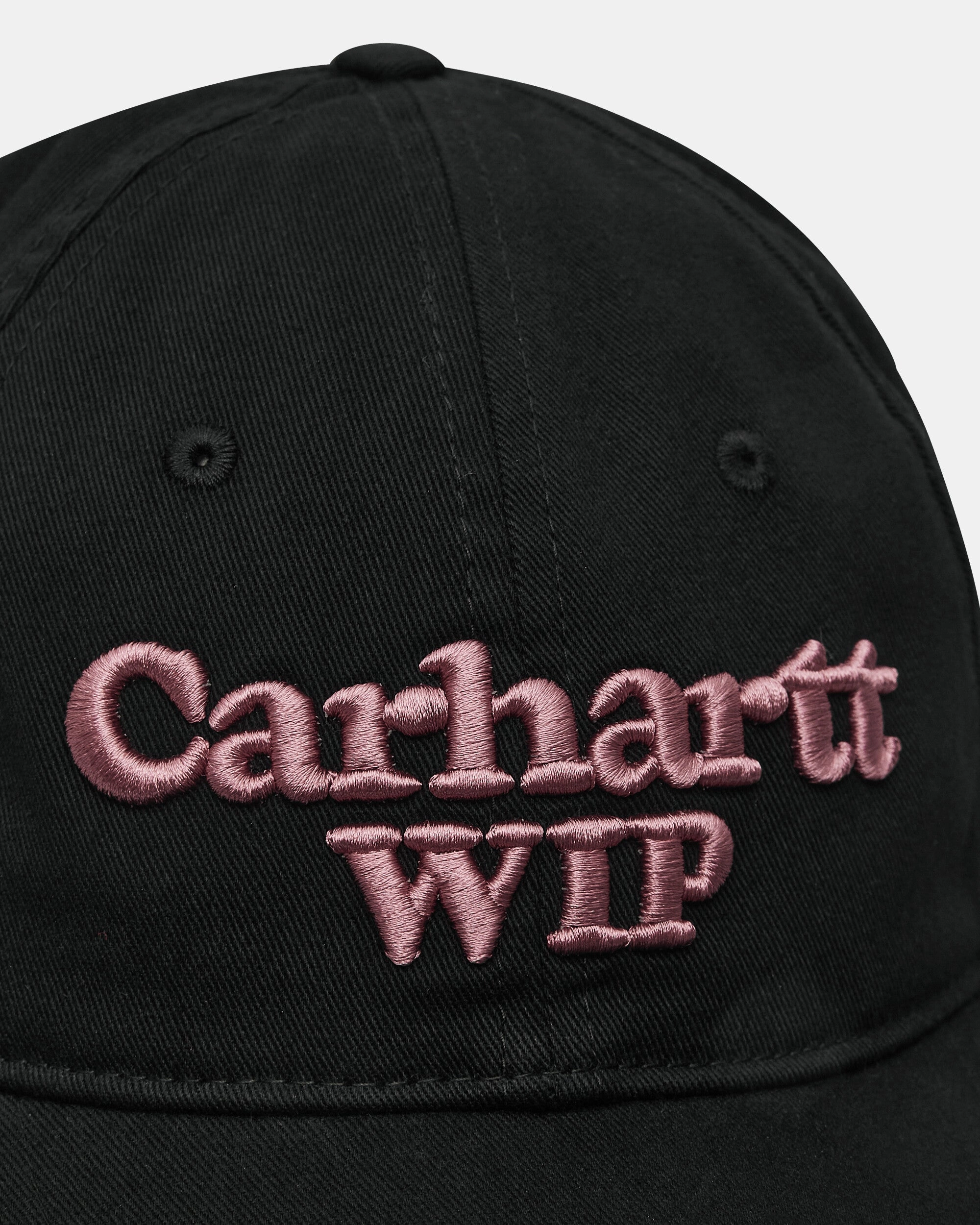 Logo Script Cap Black / Hortensia