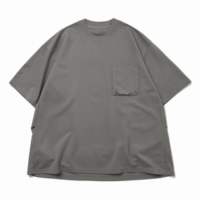 M-Model-01 3D-Form Pocket Tee 'Light Grey'