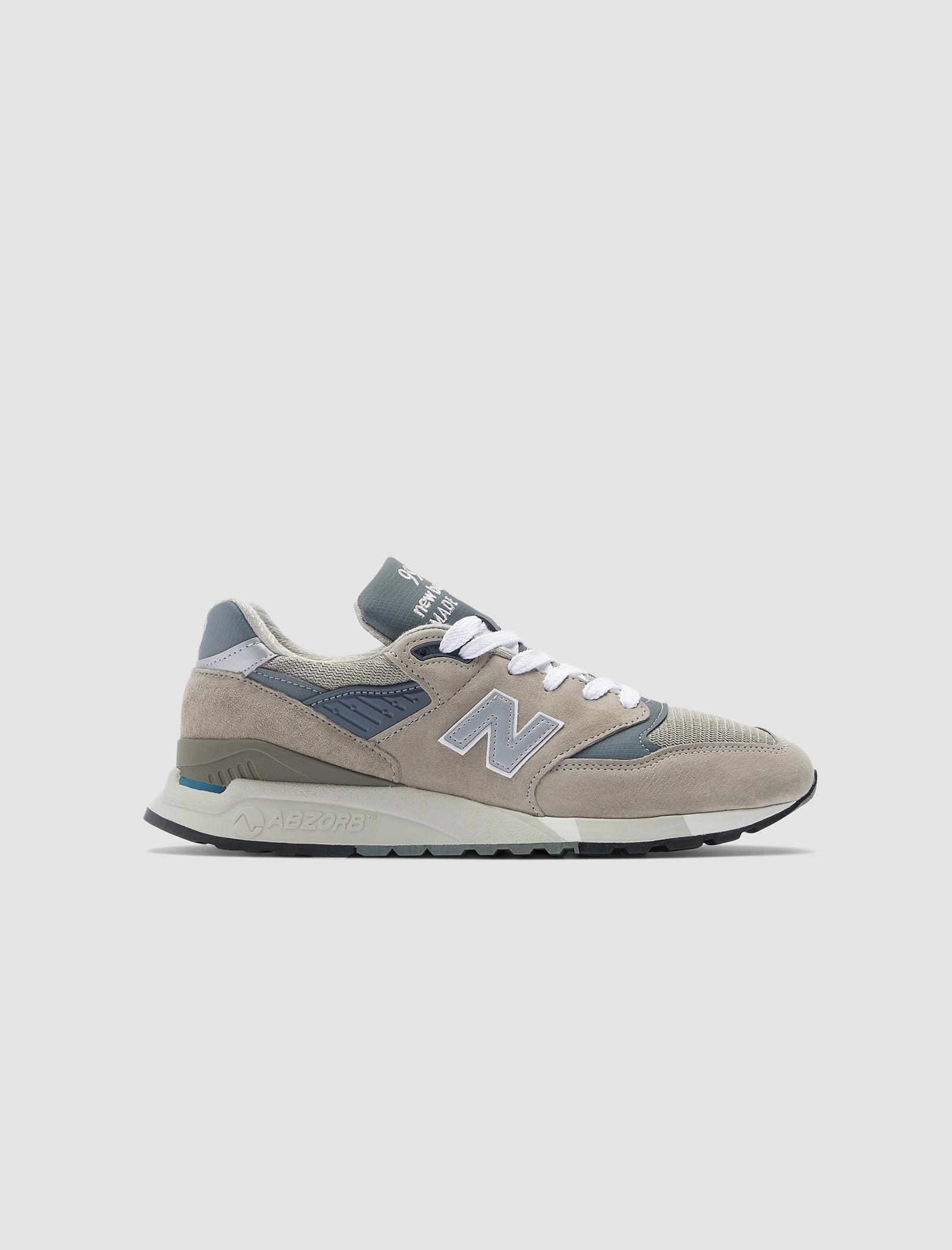 MADE IN USA 998 GREY/SILVER