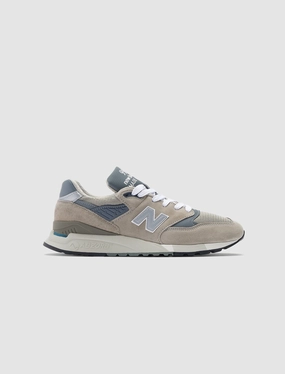 MADE IN USA 998 GREY/SILVER