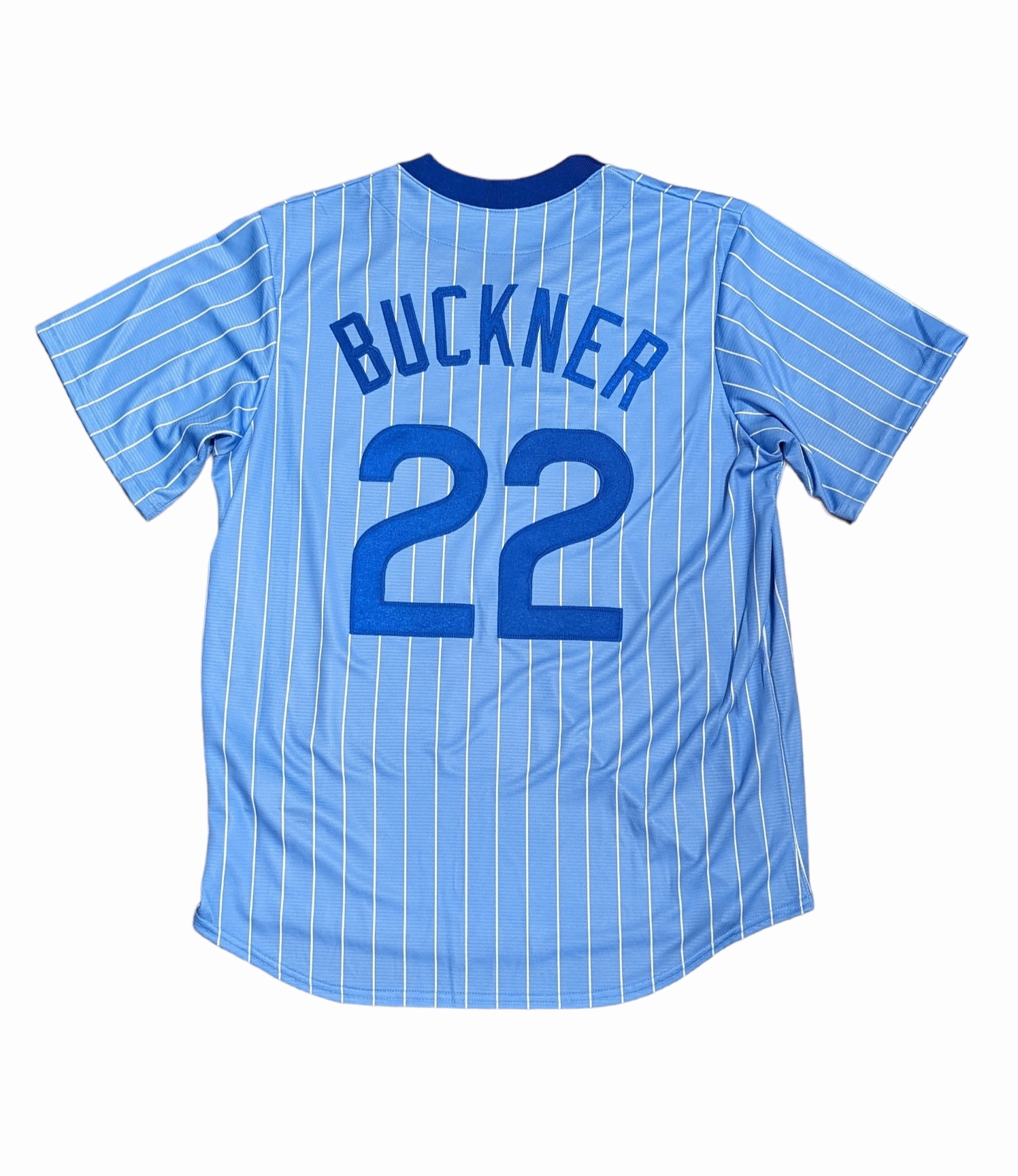 Men's Bill Buckner Chicago Cubs Cooperstown Powder Blue 1978 NIKE Replica Jersey