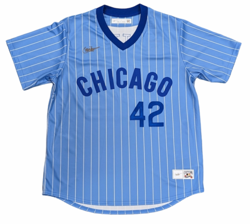 Men's Bruce Sutter Chicago Cubs Cooperstown Powder Blue 1981 NIKE Replica Jersey