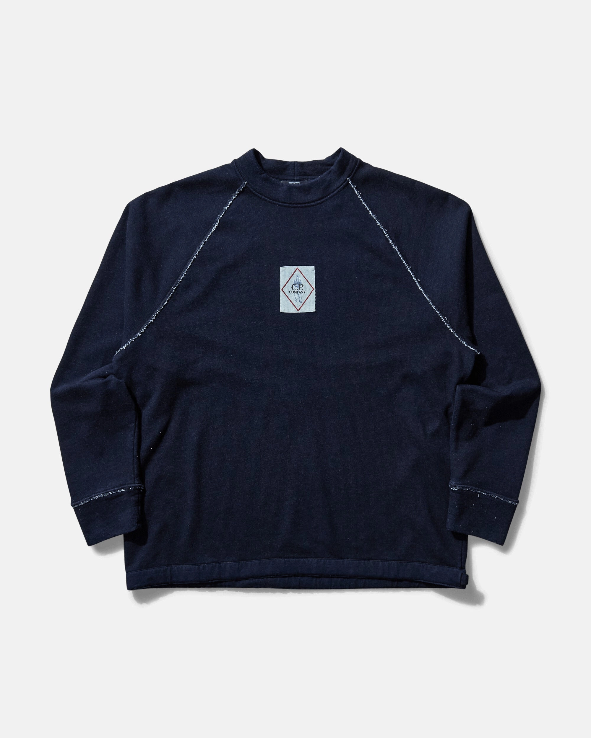 Men's Indigo Fleece Logo Sweatshirt Blue