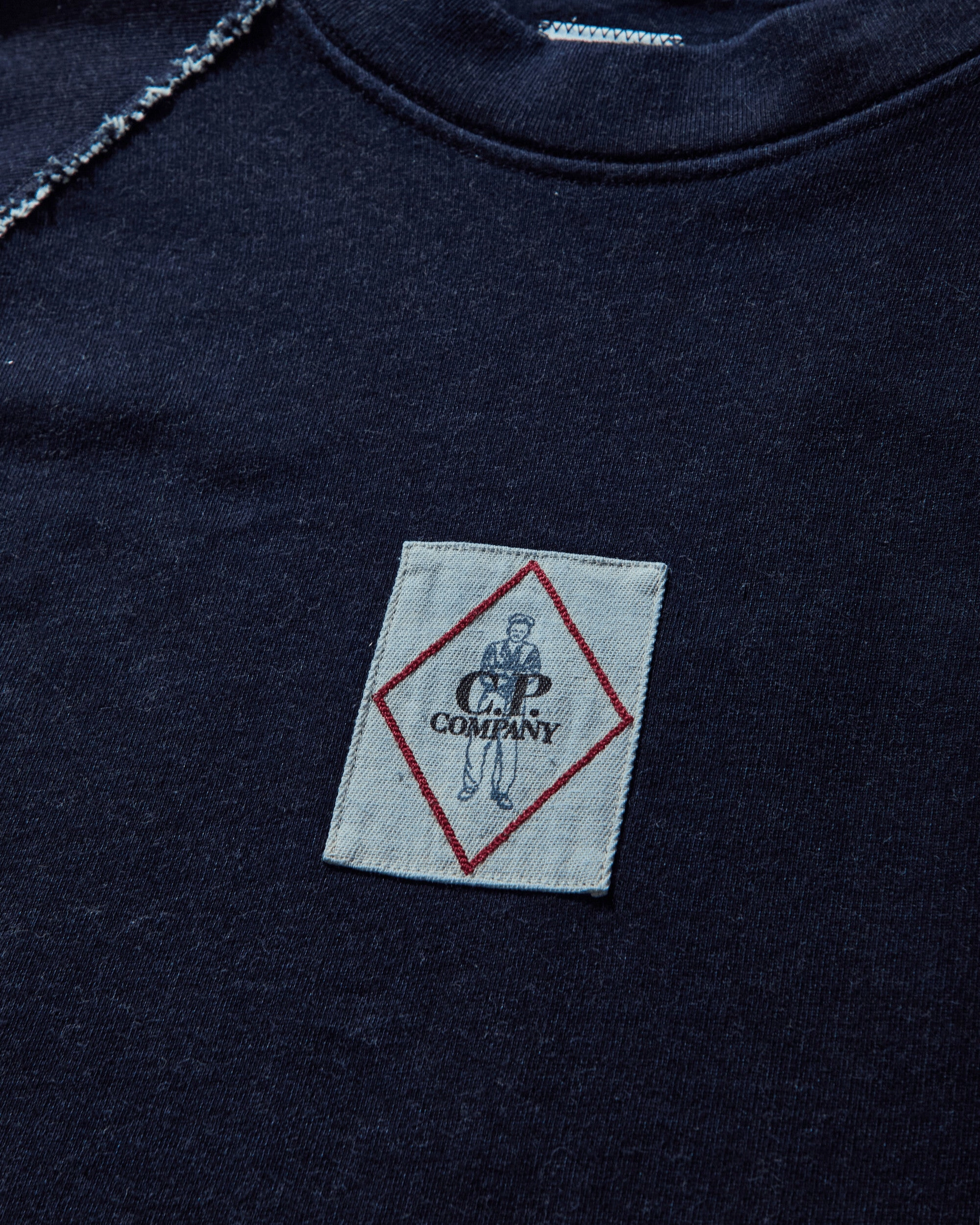 Men's Indigo Fleece Logo Sweatshirt Blue