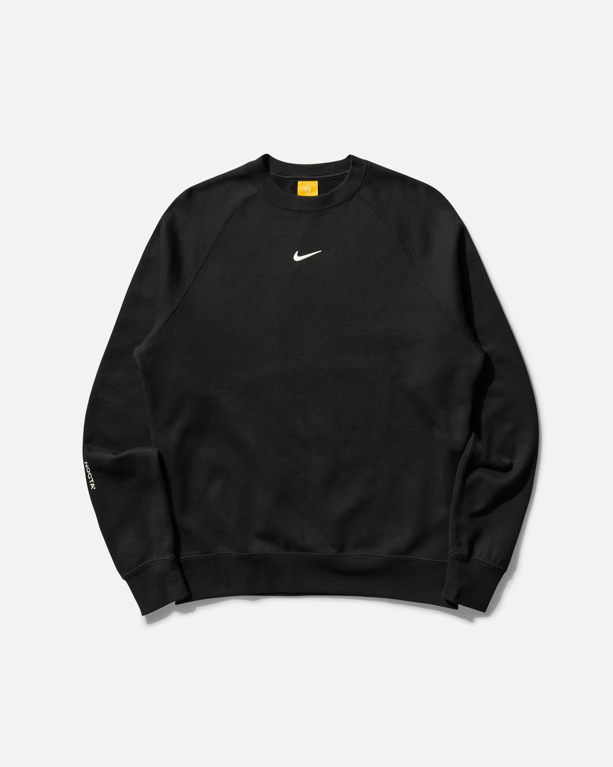 Men's NOCTA Fleece Crewneck Sweatshirt Black