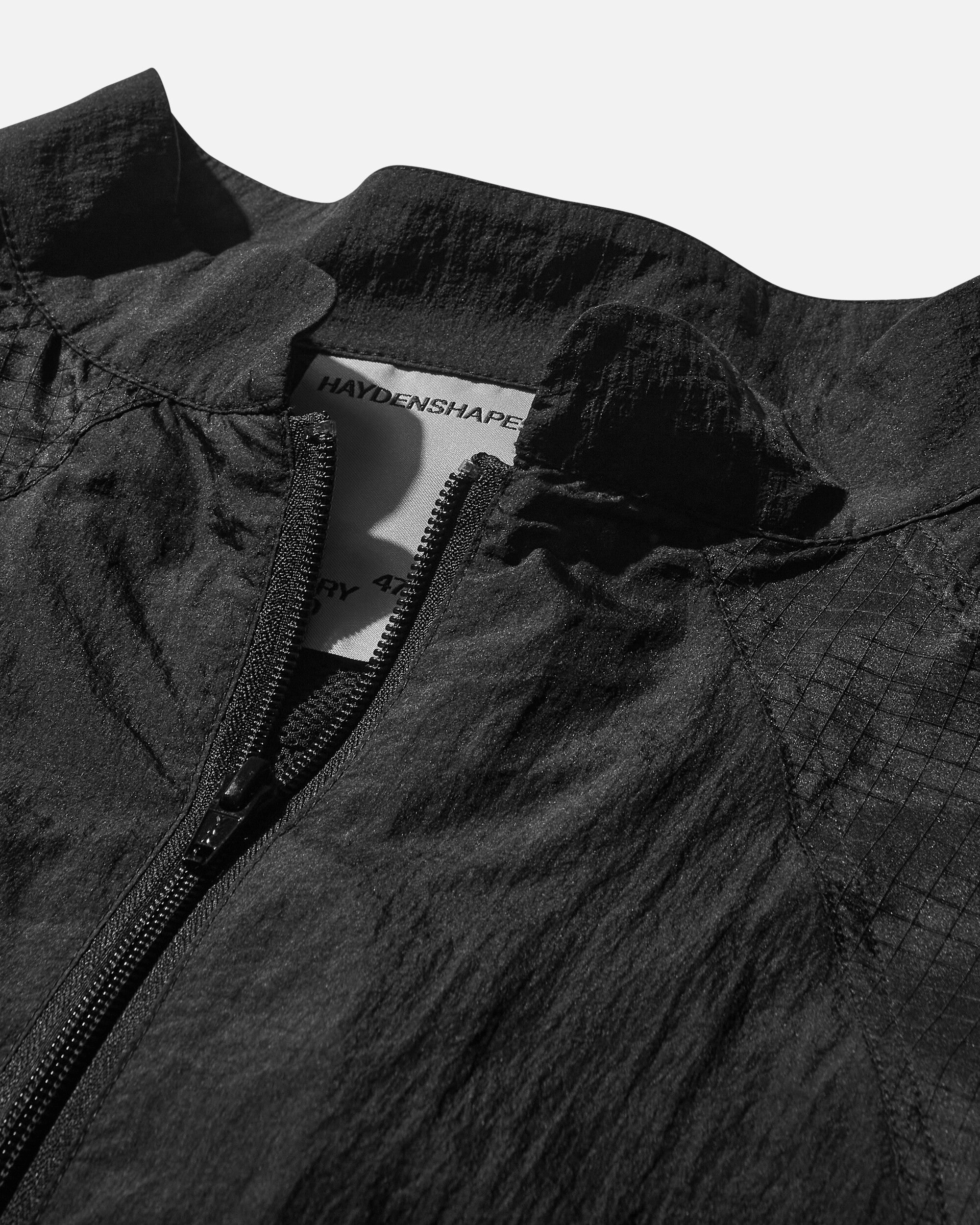 Men's Nylite Textured Panel Jacket Black