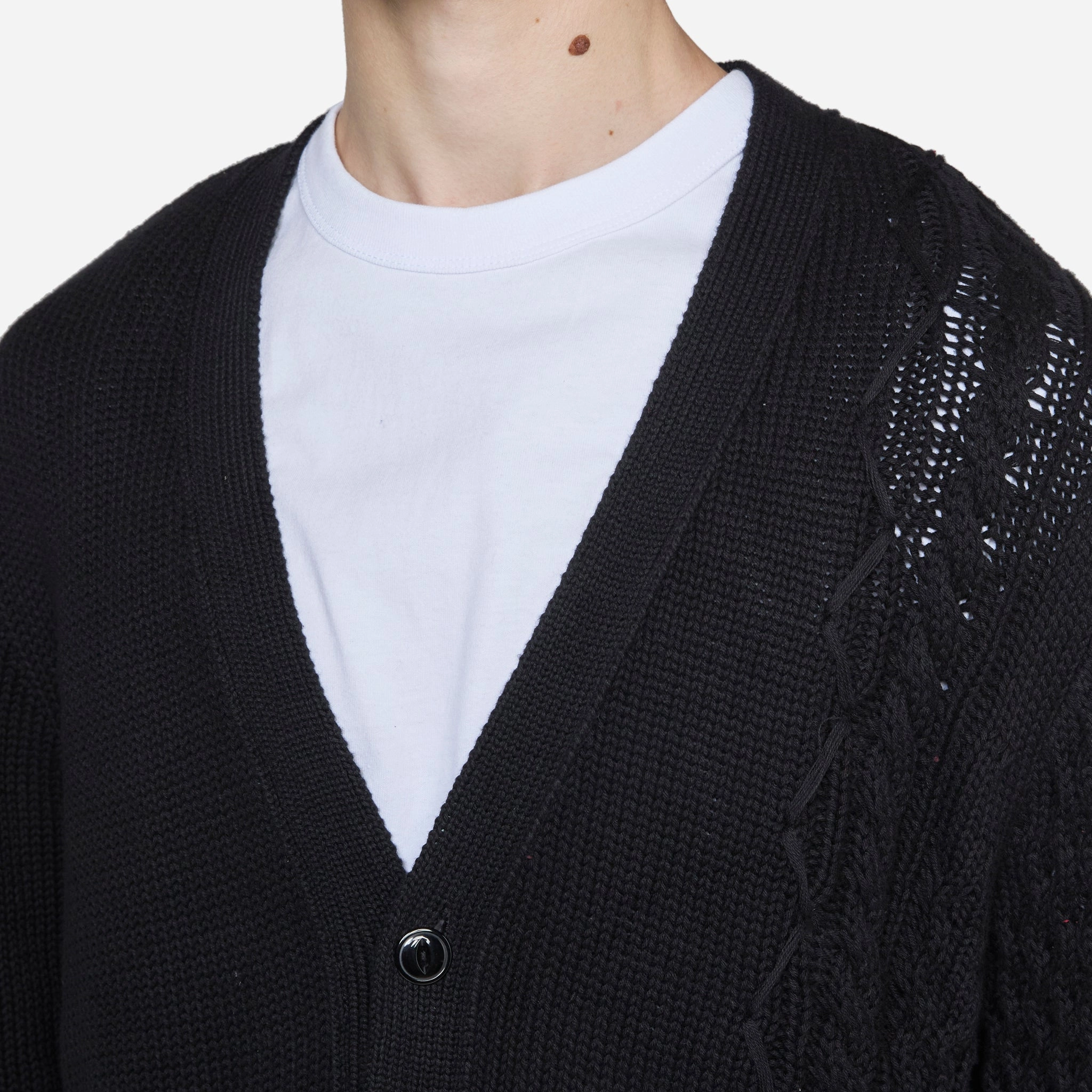 Merge Cardigan Black