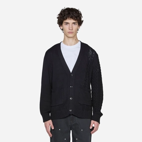 Merge Cardigan Black