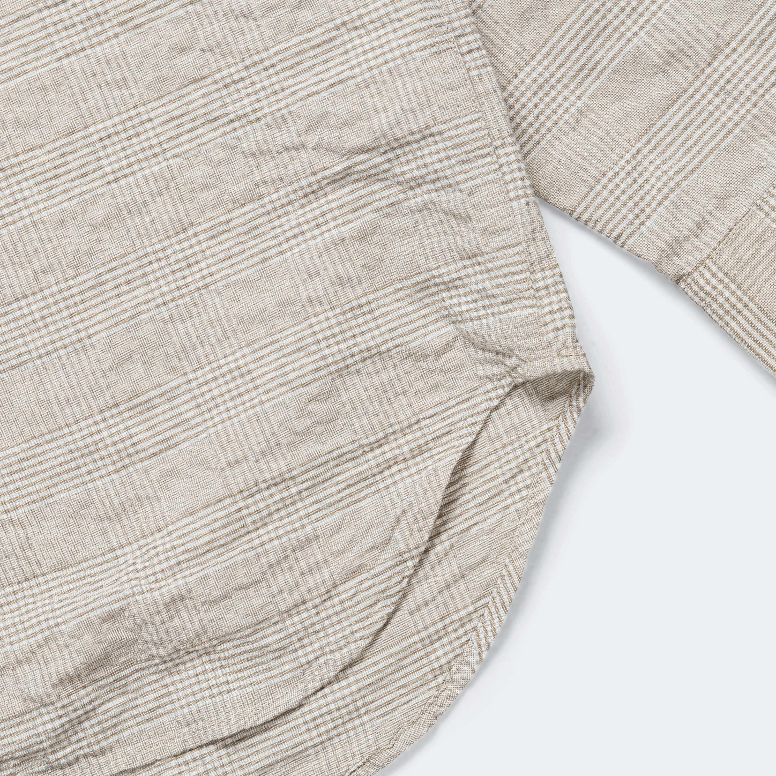 Mo Oversized Check Shirt - Heathland Brown