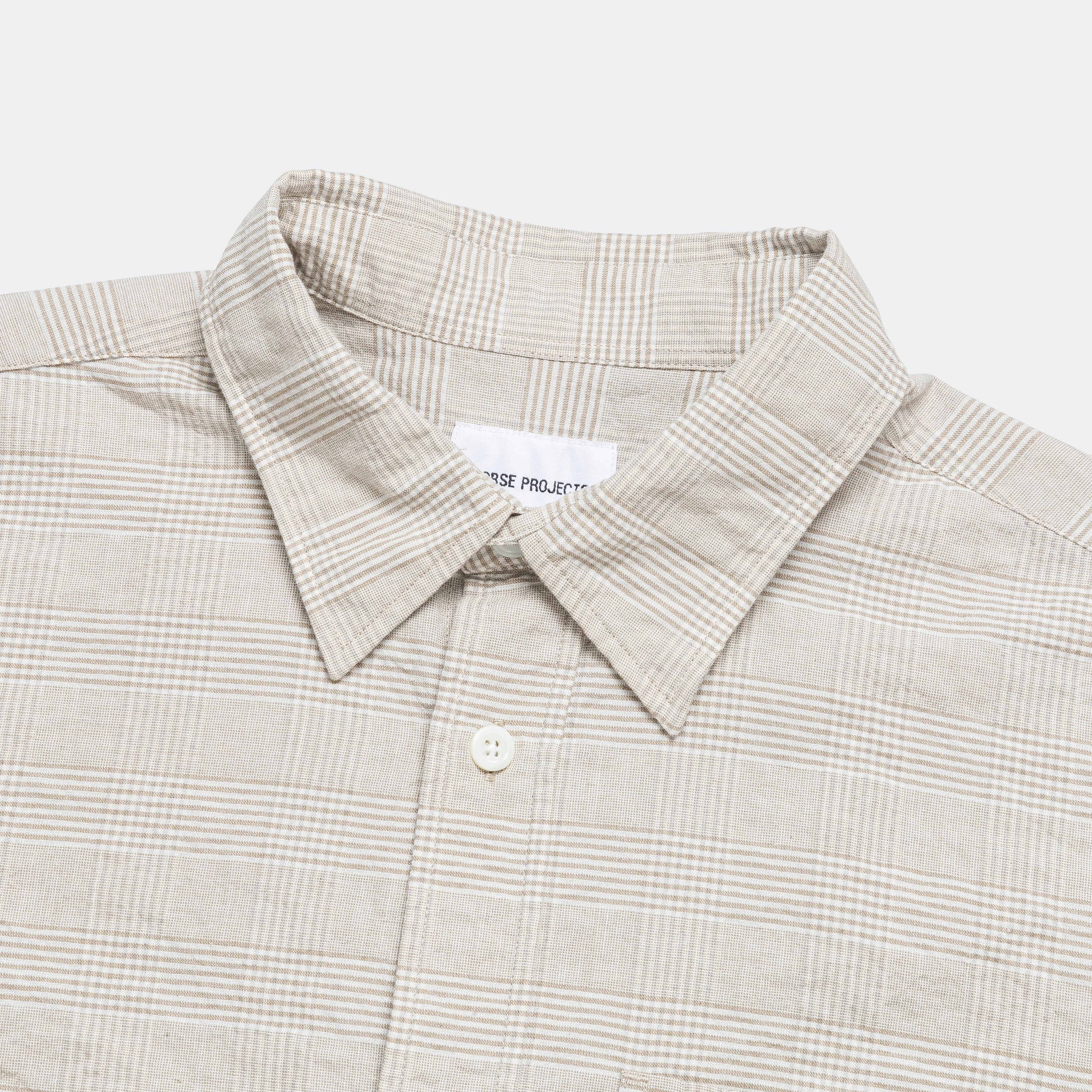 Mo Oversized Check Shirt - Heathland Brown