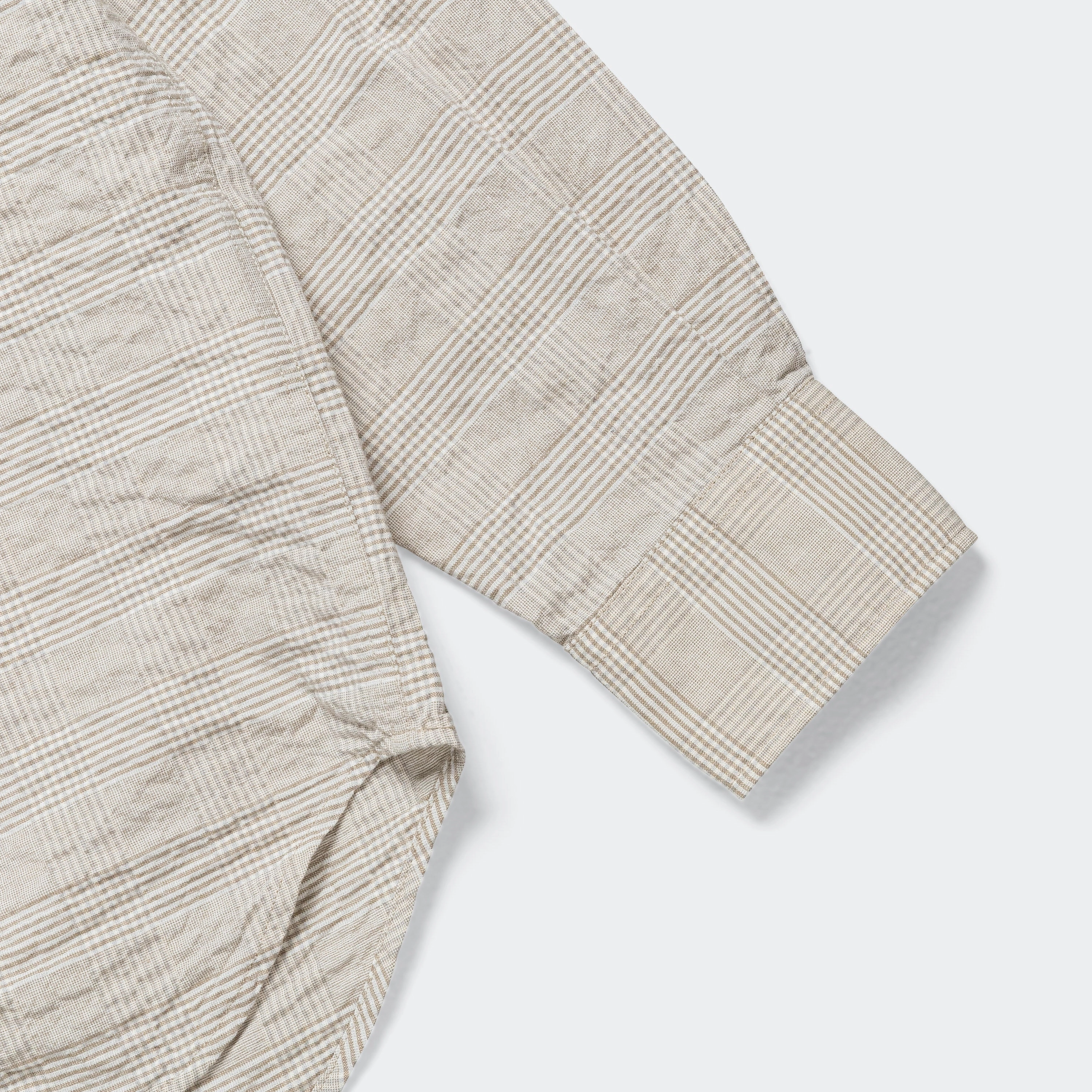 Mo Oversized Check Shirt - Heathland Brown