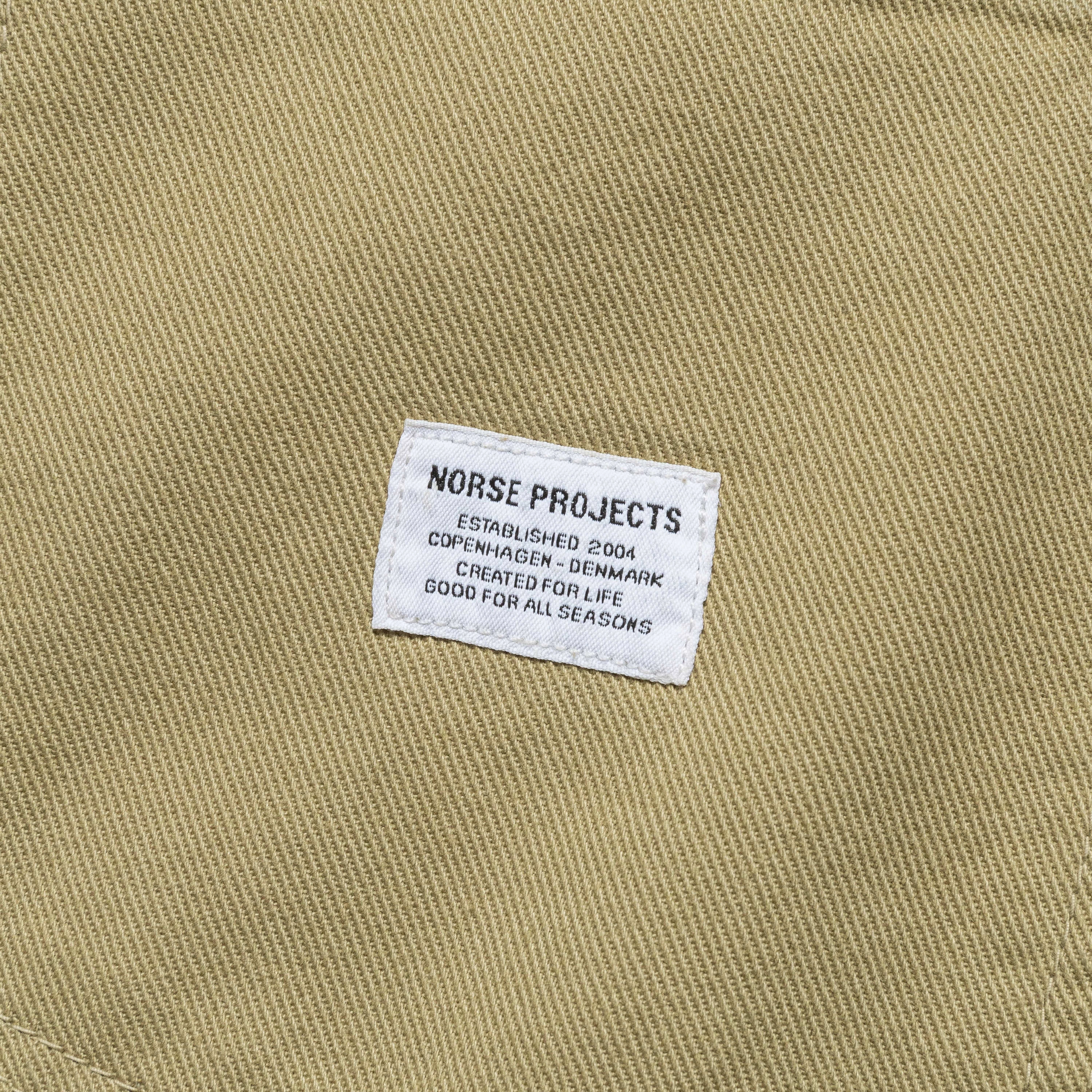 Mogens Relaxed 5 Pocket Heavy Twill - Moss Green