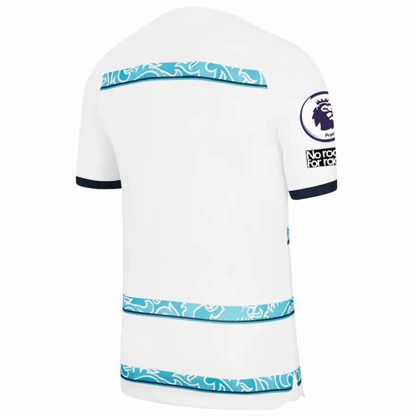 Nike Chelsea Away Jersey w/ EPL   Club World Cup Patches 22/23 (White/College Navy)