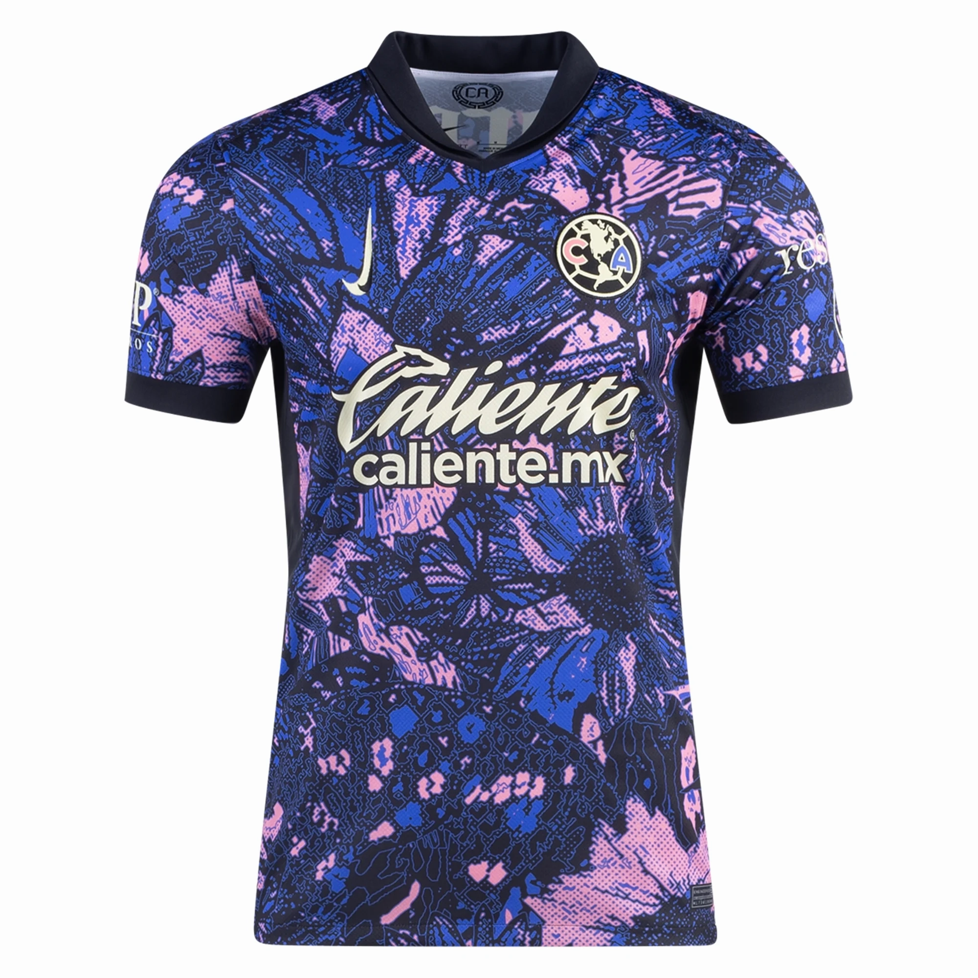 Nike Club America Brian Rodríguez Third Jersey 24/25 (Medium Blue/Black/Lemon Chiffon)