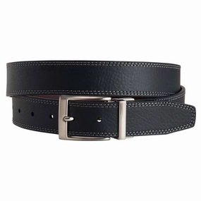 Nike Double Row Stitch Reversible Golf Belt Black/Brown - 24 Men