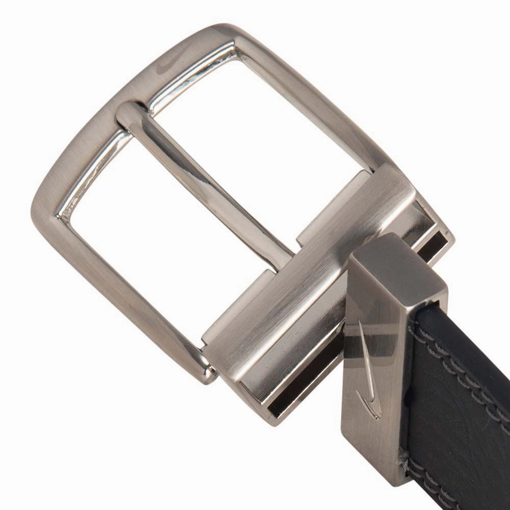 Nike Double Row Stitch Reversible Golf Belt Black/Brown - 24 Men