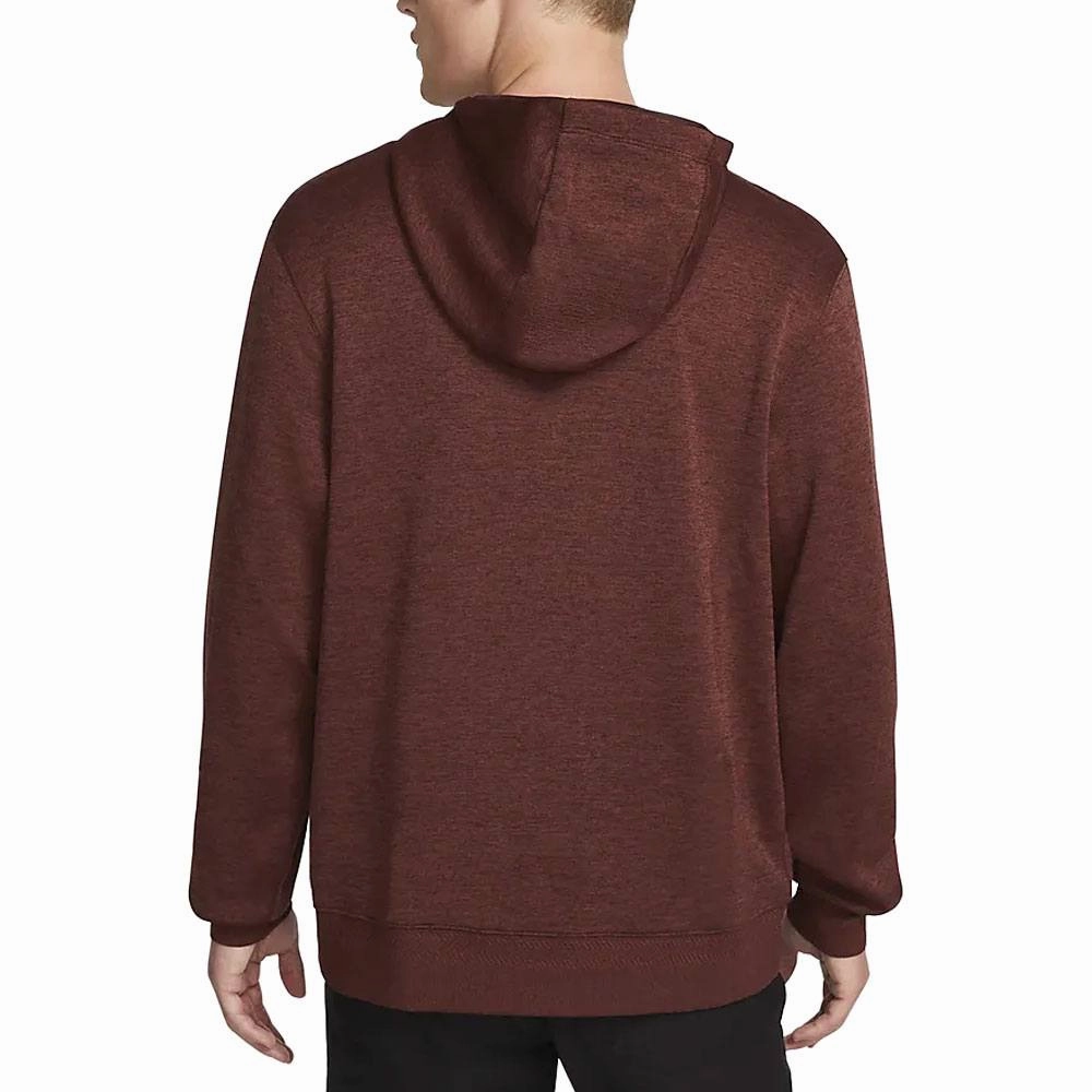 Nike Dri-FIT Hoodie Golf Pullover Burgundy Crush/Dark Pony/Brushed Silver - FW23 Men