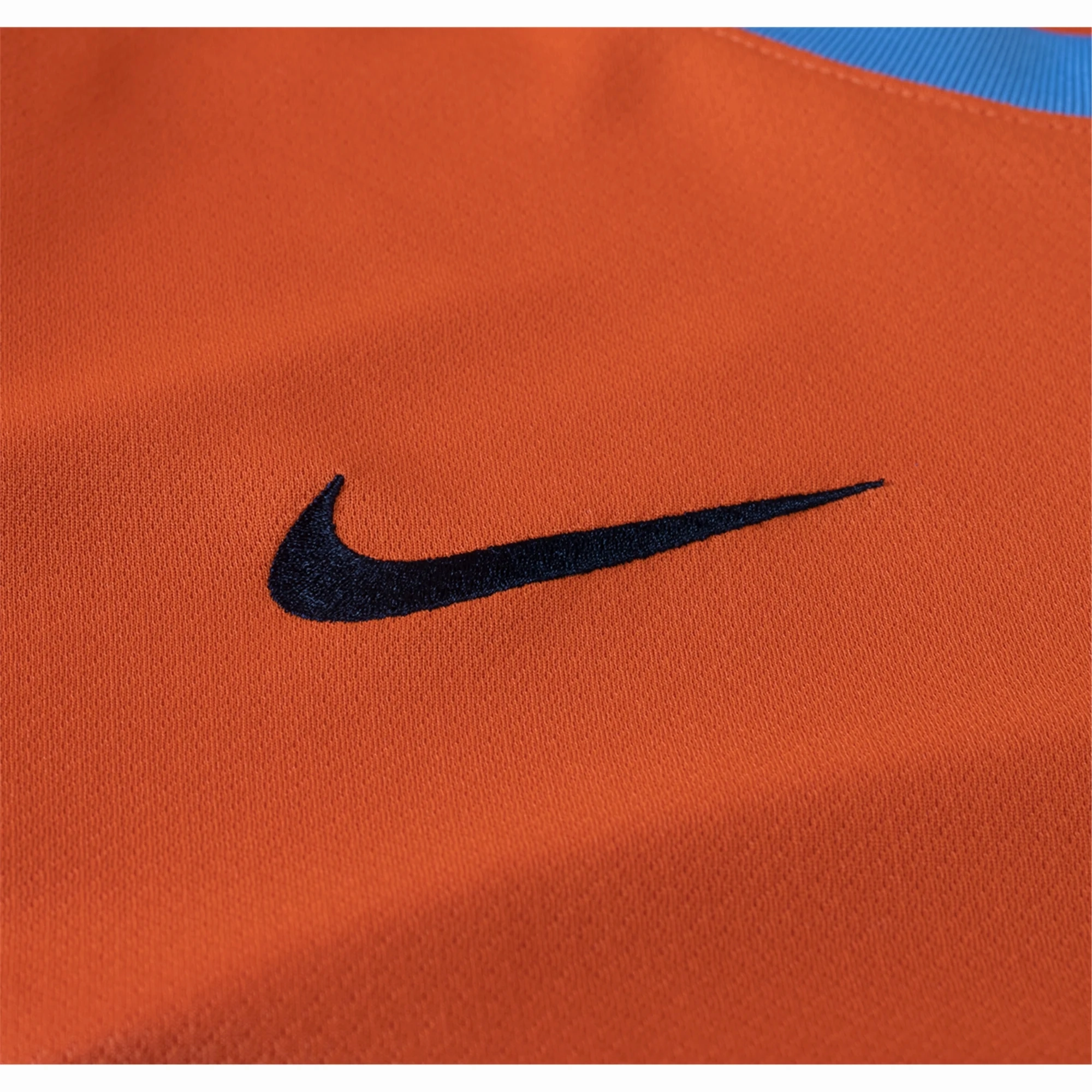 Nike Inter Milan Francesco Acerbi Third Jersey w/ Serie A   Copa Italia Patches 23/24 (Safety Orange/Thunder Blue)