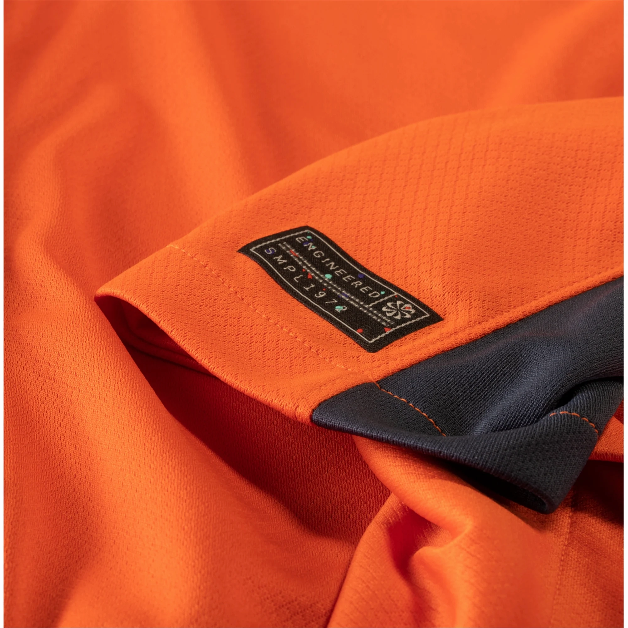 Nike Inter Milan Francesco Acerbi Third Jersey w/ Serie A   Copa Italia Patches 23/24 (Safety Orange/Thunder Blue)