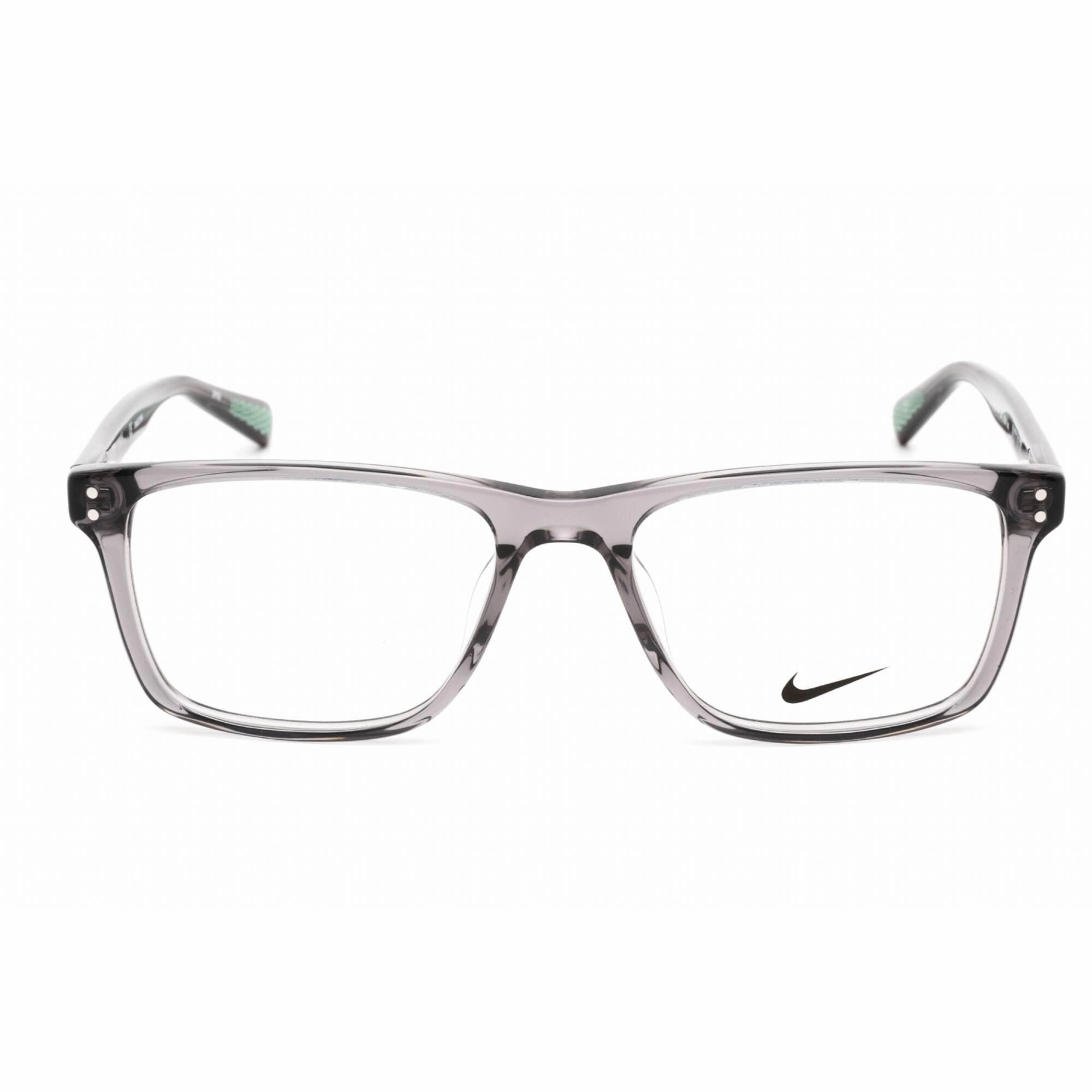 Nike Men's Eyeglasses - Clear Lens Anthracite Plastic Square Frame | NIKE 7243 020