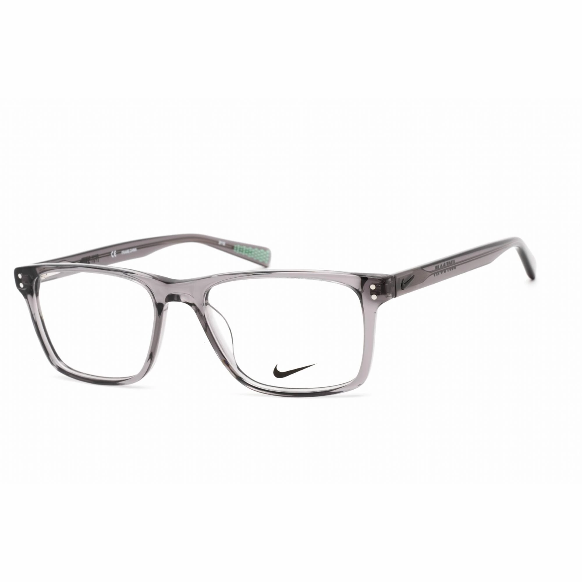 Nike Men's Eyeglasses - Clear Lens Anthracite Plastic Square Frame | NIKE 7243 020