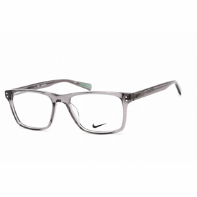 Nike Men's Eyeglasses - Clear Lens Anthracite Plastic Square Frame | NIKE 7243 020