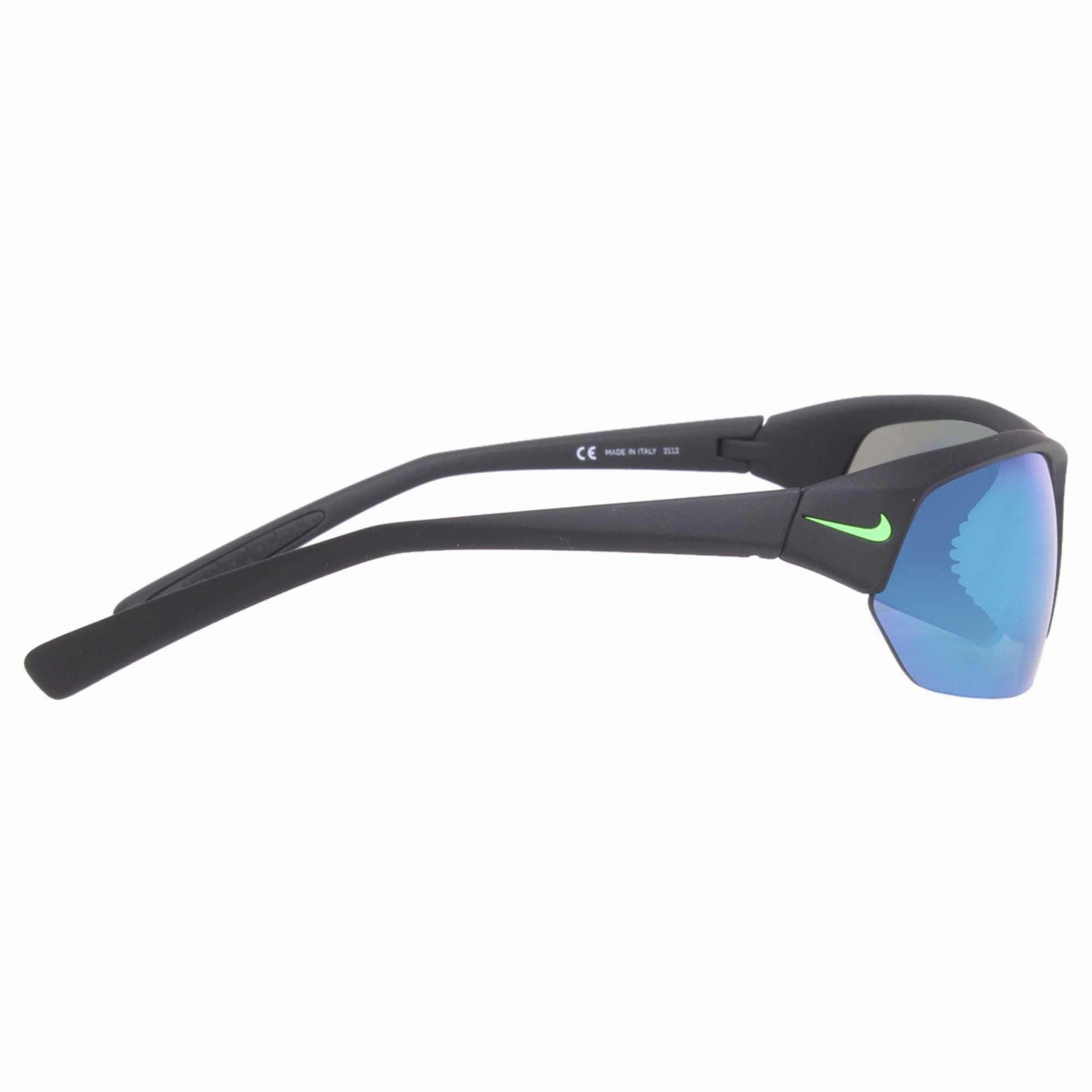Nike Men's Sunglasses - Green Mirror Lens Rectangular Frame | SKYLON ACE EV1125 003