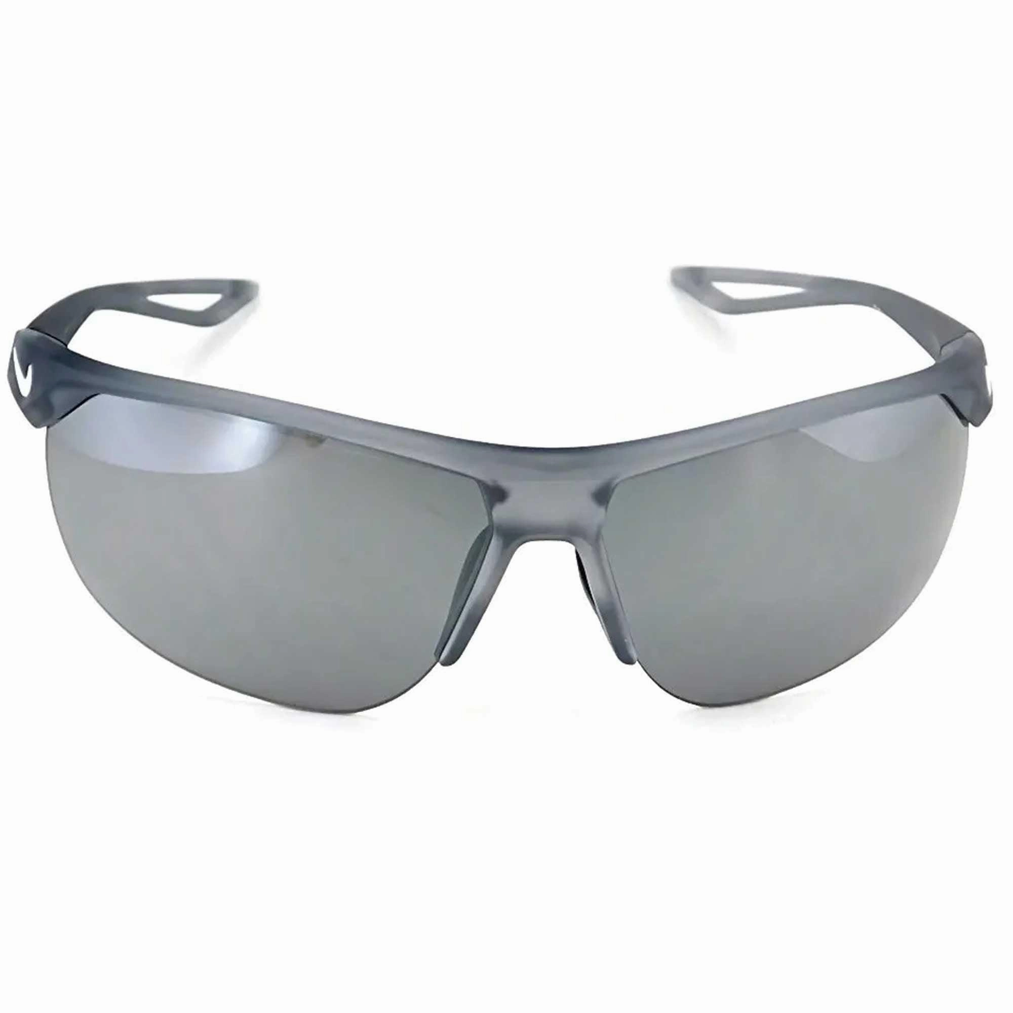 Nike Men's Sunglasses - Silver Flash Lens Plastic Frame | CROSS TRAINER EV0937 010